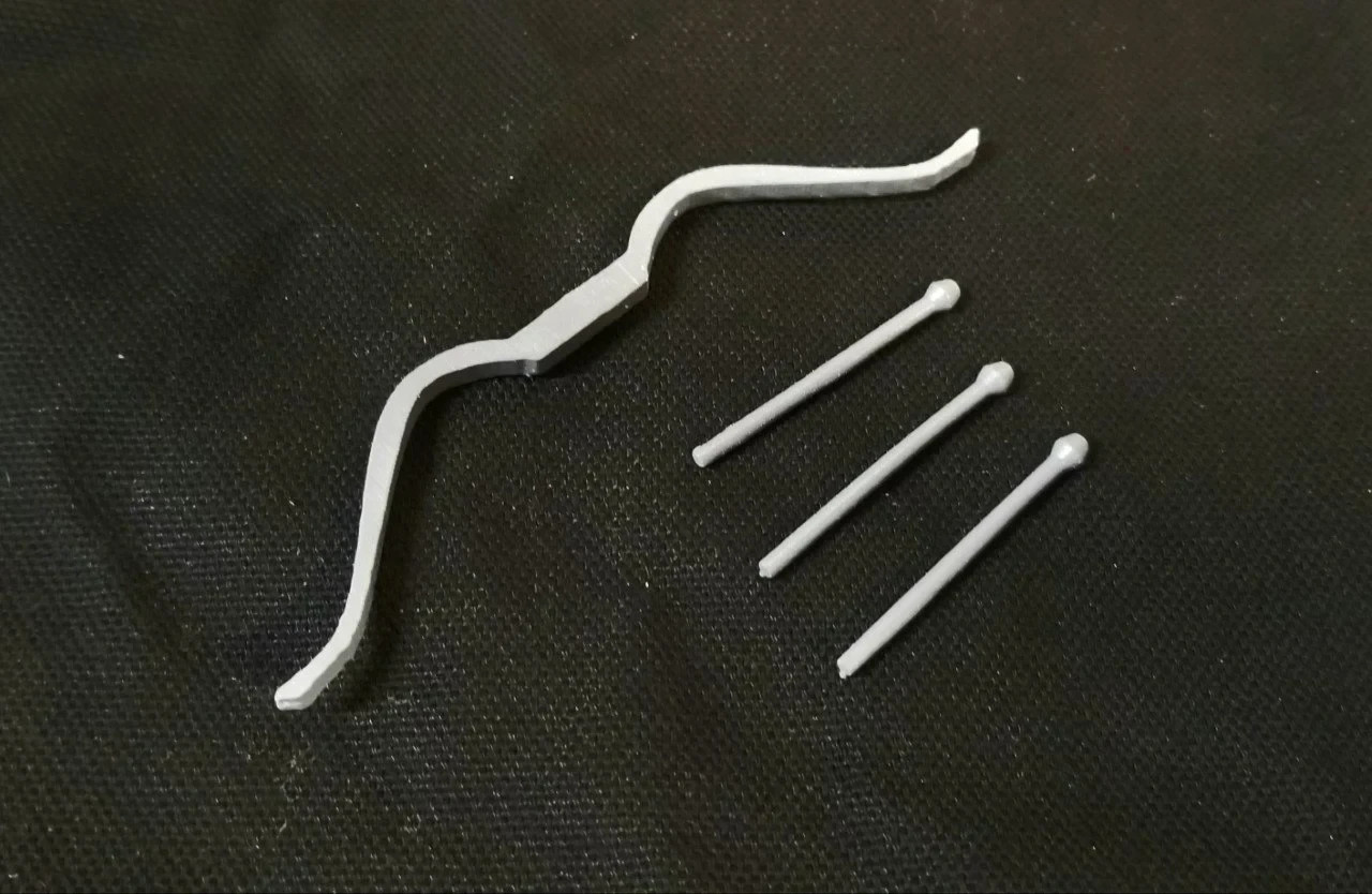 Green Arrow – Kenner Super Powers Reproduction Bow Set Accessory – Unpainted