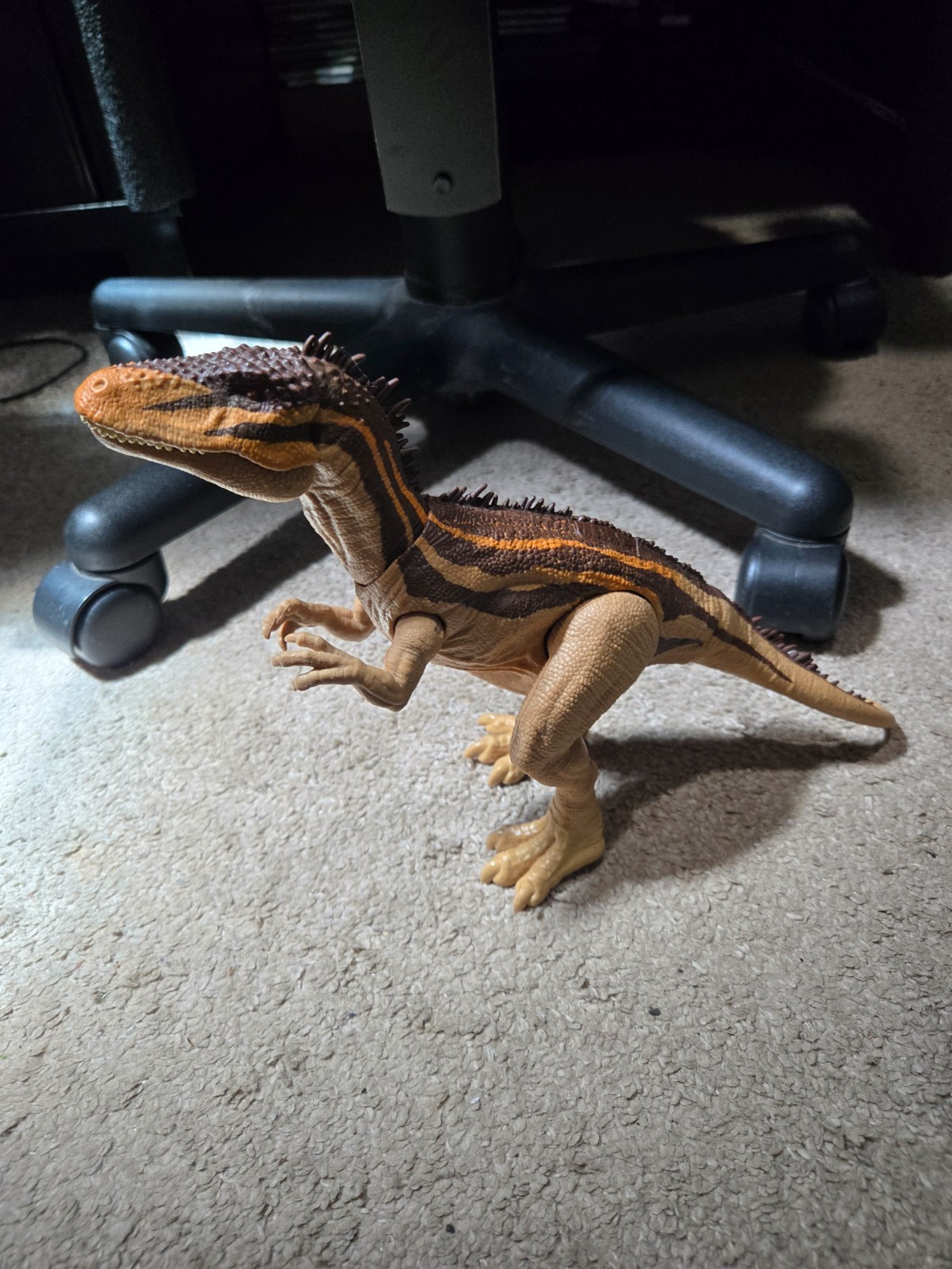 Jurassic World Dino Escape Carcharodontosaurus Figure – 14 Inches Long