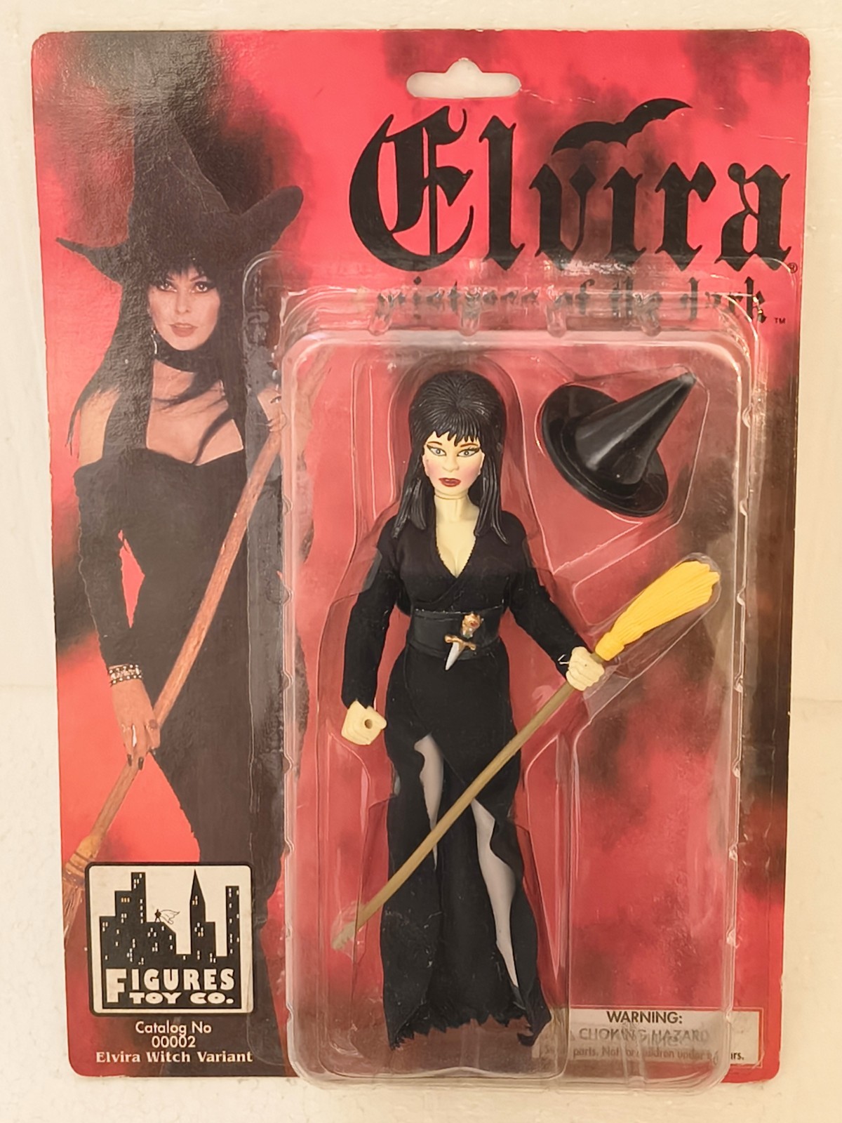 ELVIRA 1998 Figures Toy Co WITCH VARIANT Action Figure RARE