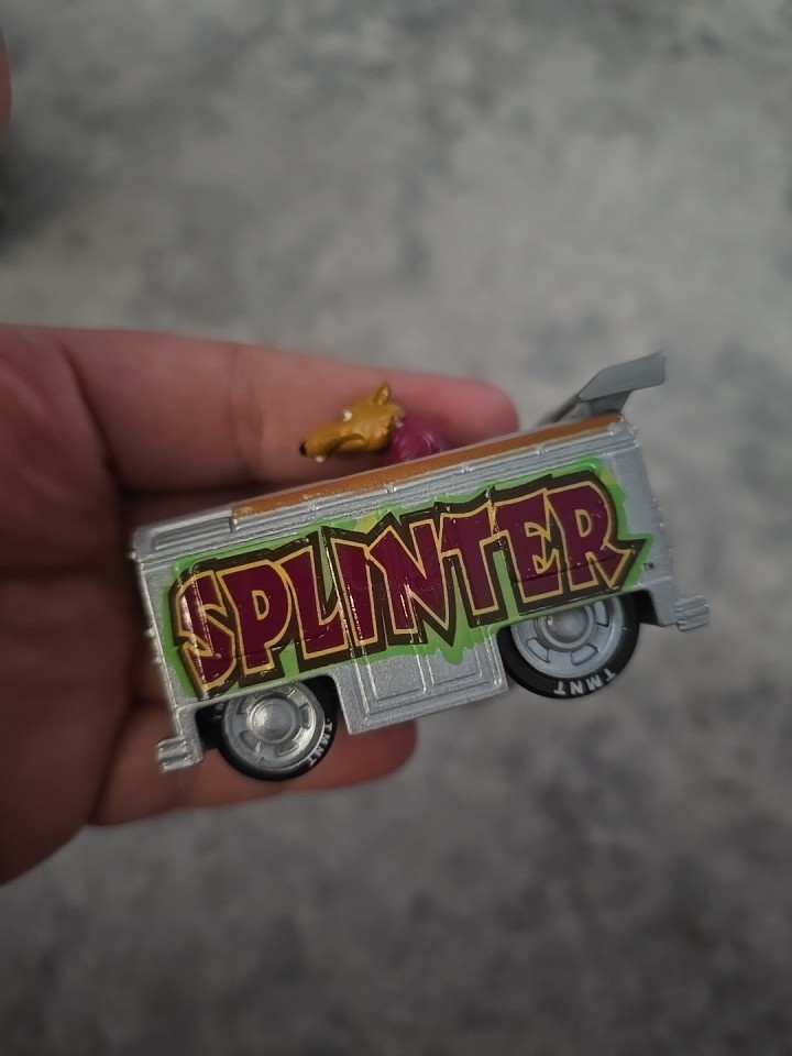 Teenage Mutant Ninja Turtles TMNT SHELL RIDERS Splinter Diecast Cars