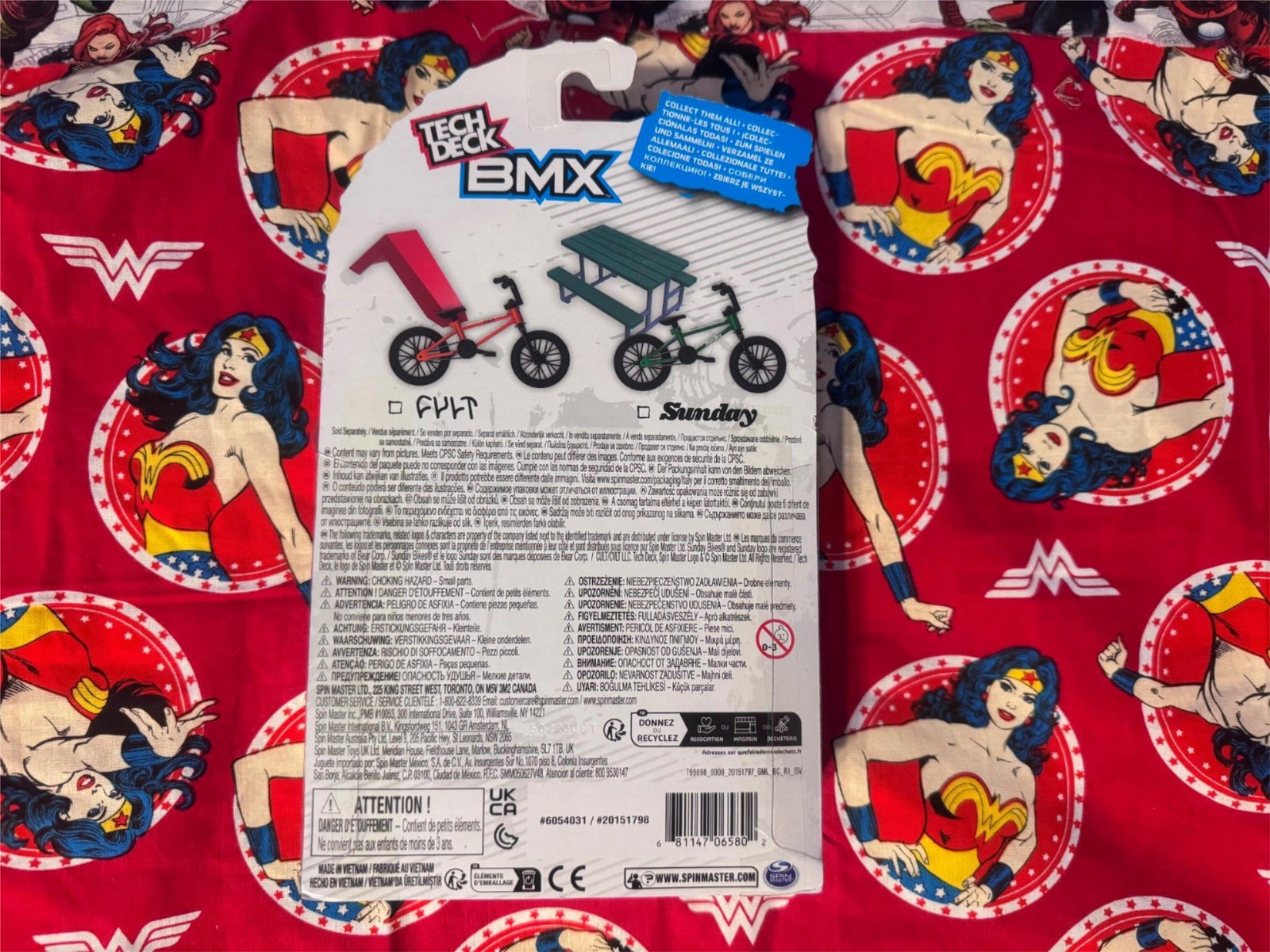 TECH DECK BMX FREESTYLE HITS CULT & SUNDAY FINGER BIKE SET OF 2 TARGET EXCLUSIVE