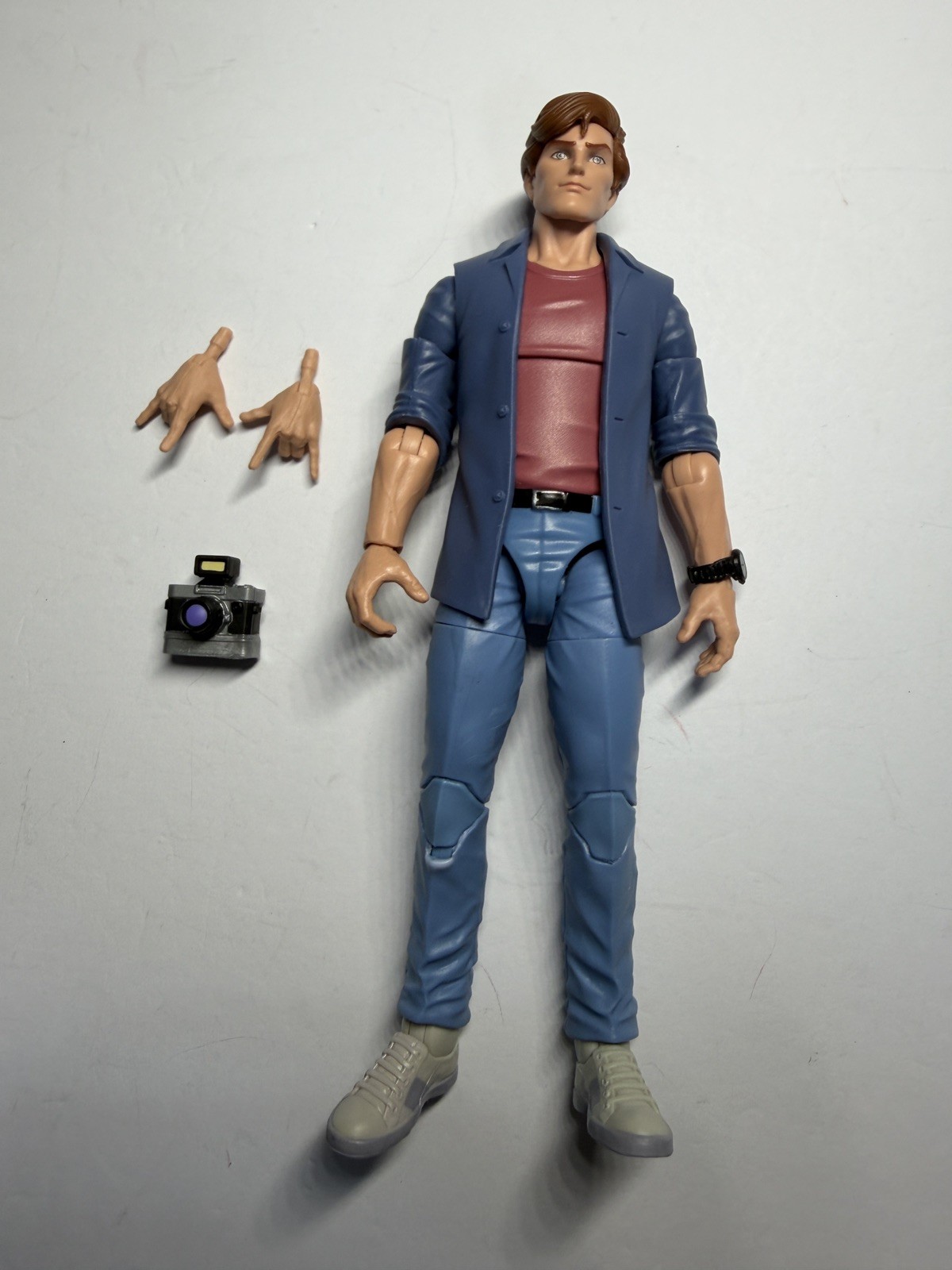 Marvel Legends VHS Animated Series – Peter Parker Spiderman 6” Loose Figure