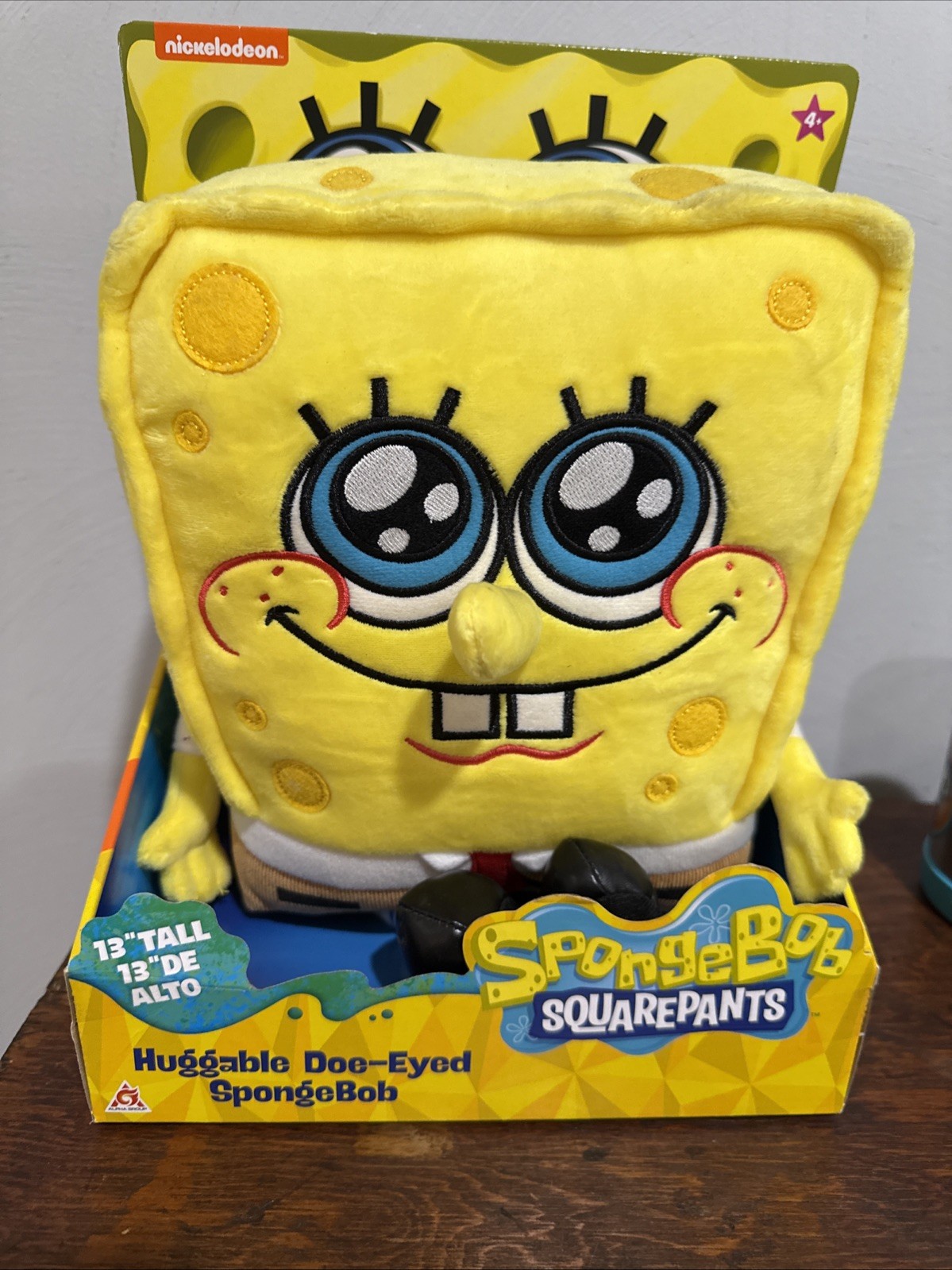 Nickelodeon SpongeBob SquarePants 13” Doe-Eye Plush