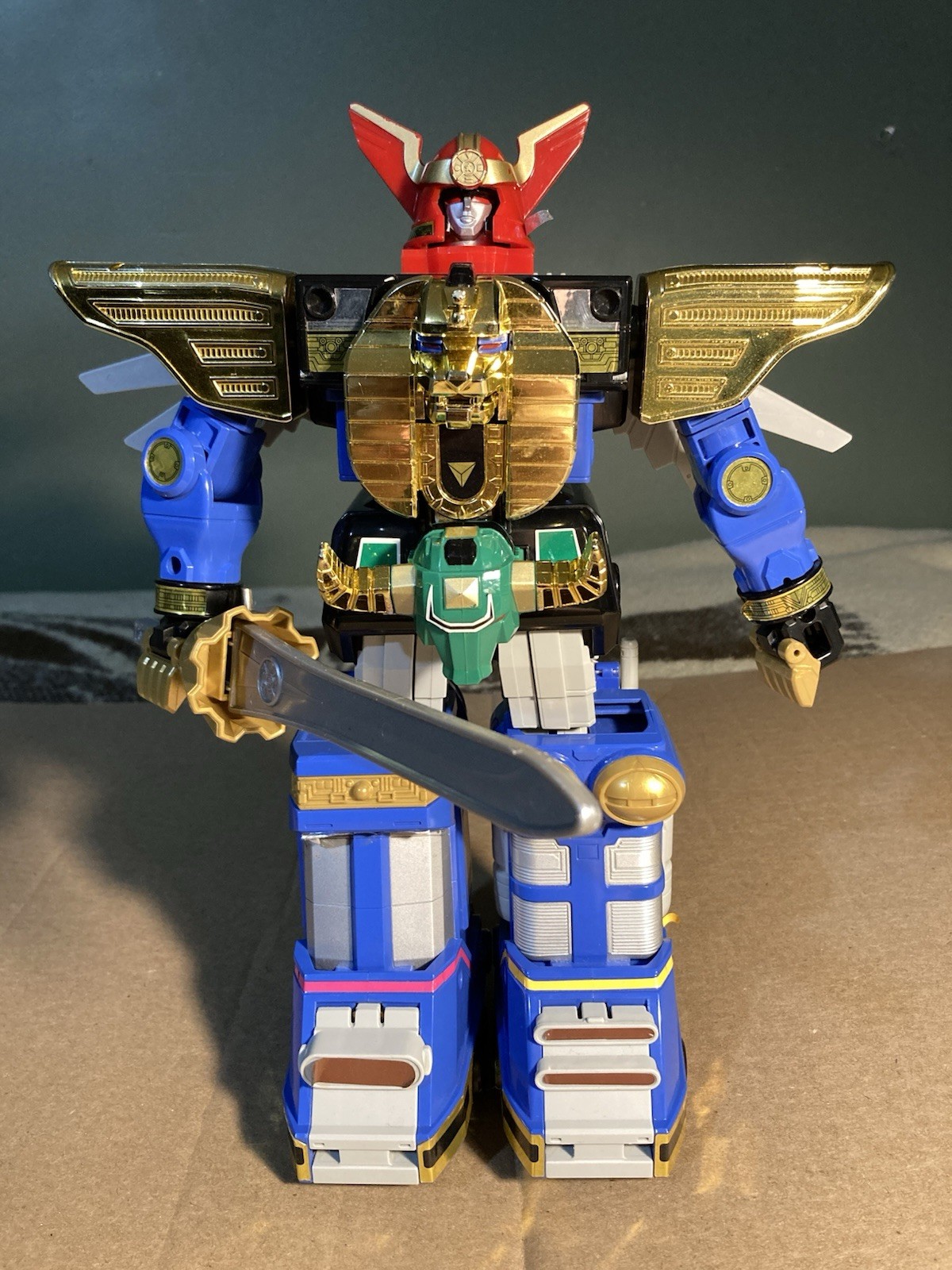 Power Rangers Deluxe Zeo Megazord Ohranger Vintage Complete 1996 Bandai