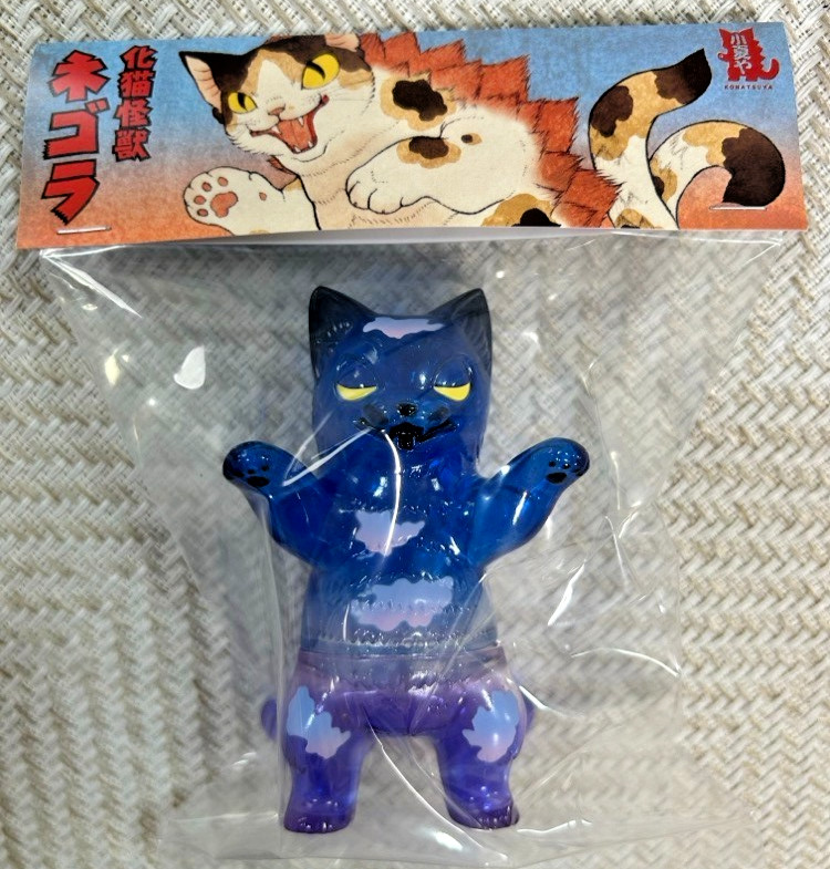 KONATSUYA Sofubi Figure Negora YOI Soft Vinyl Official Adult Collectible Age 15