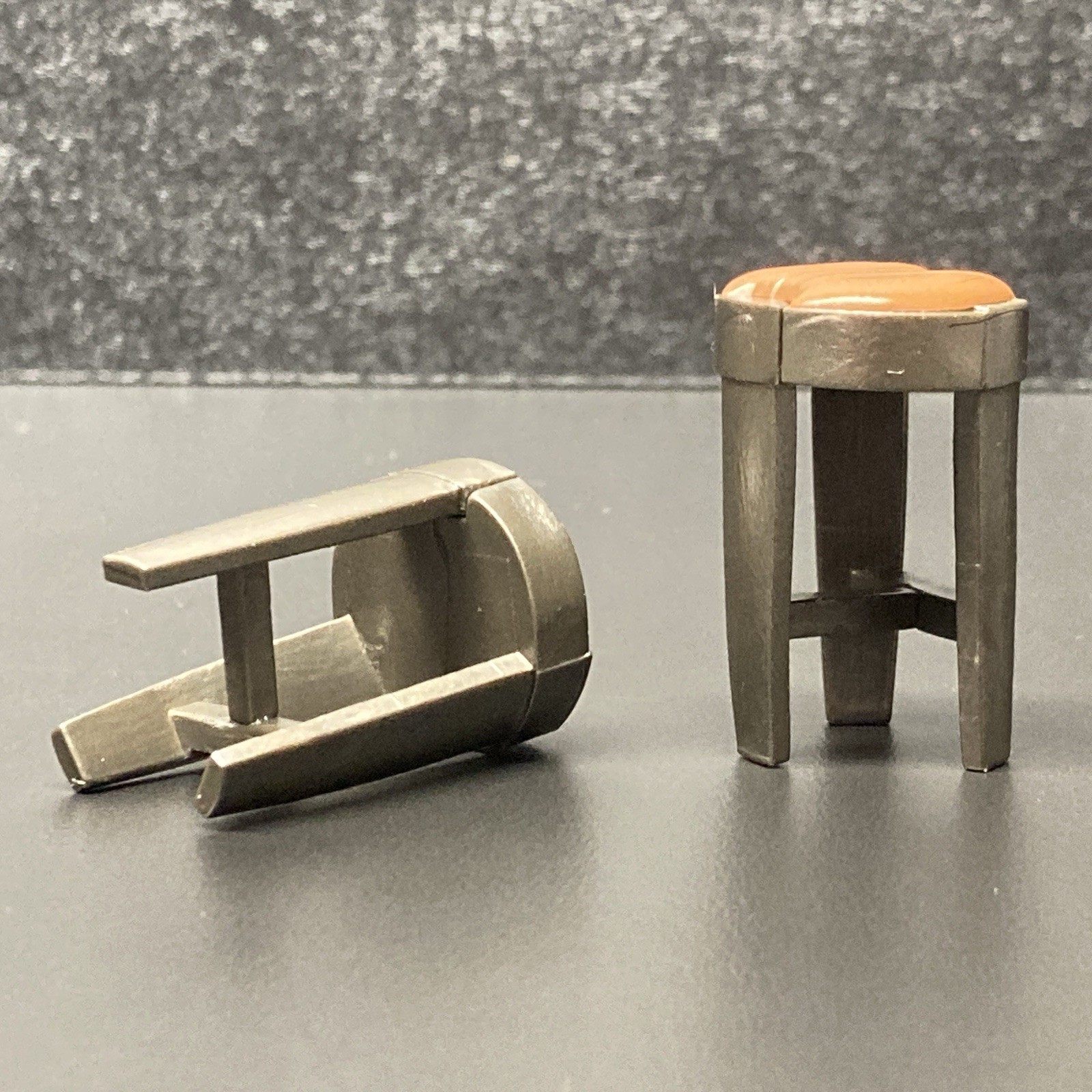 Star Wars TVC Nevarro Cantina Bar Stool Chair Barstool Diorama Parts 3.75″ Scale