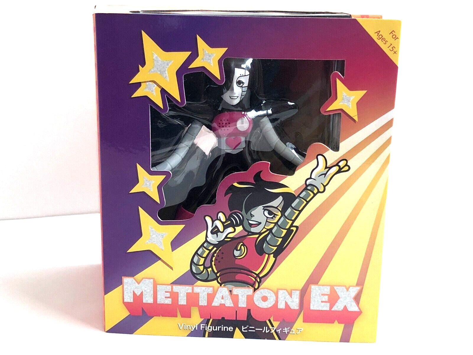 Fangamer Mettaton EX Undertale Action Figure Anime Movable Special Box Rare