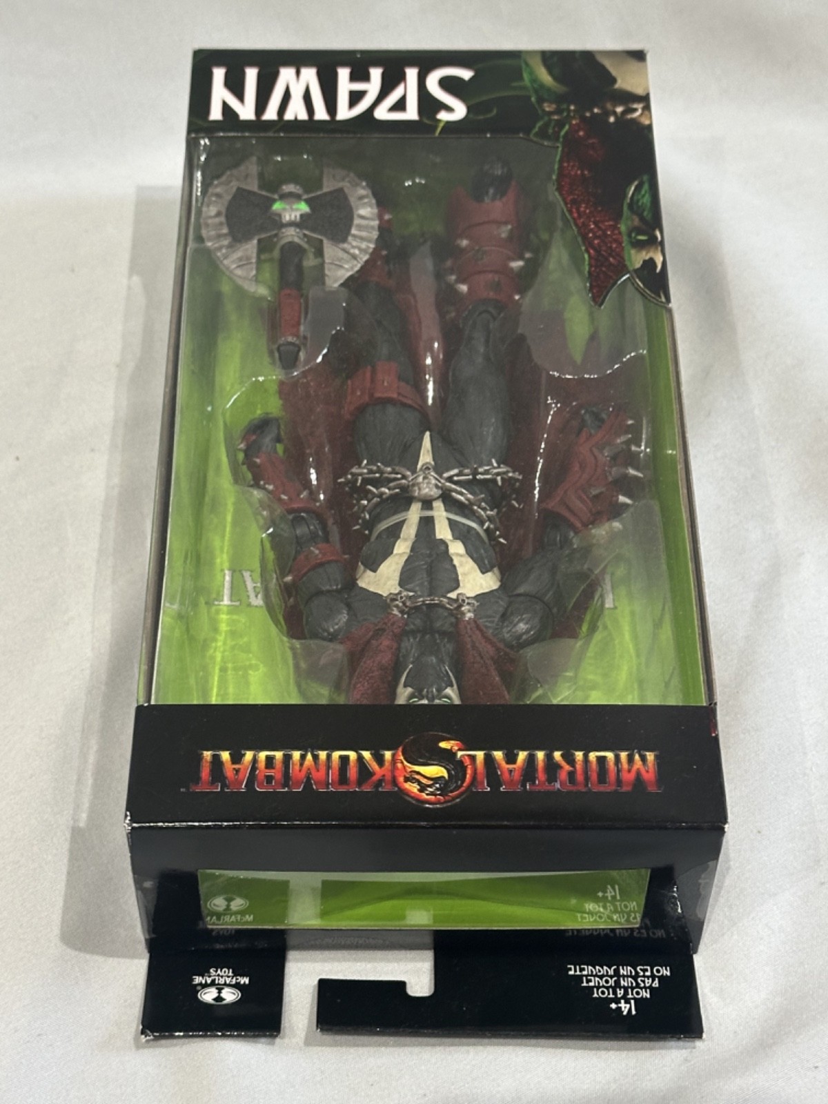 McFarlane Mortal Kombat Spawn w/ Axe Target Exclusive 7″ Action Figure NEW MINT
