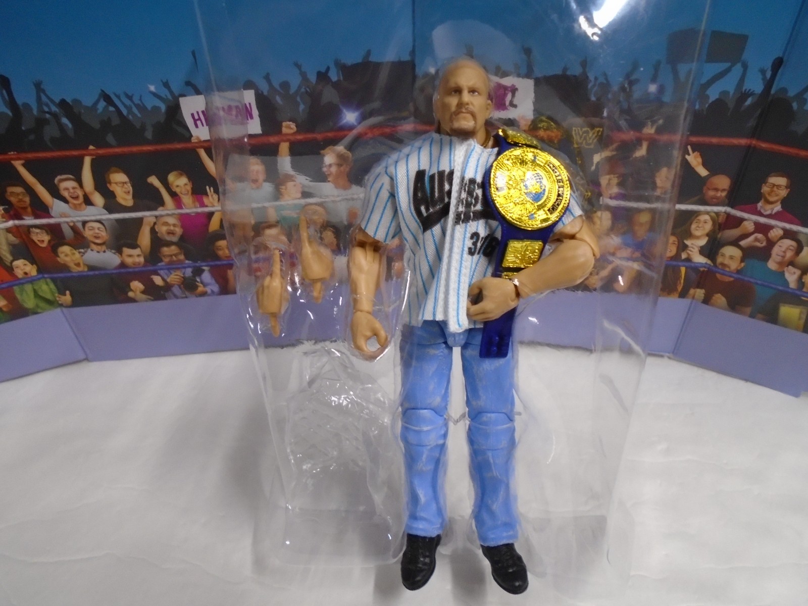WWE Stone Cold Steve Austin Elite Legends Series 30 figure