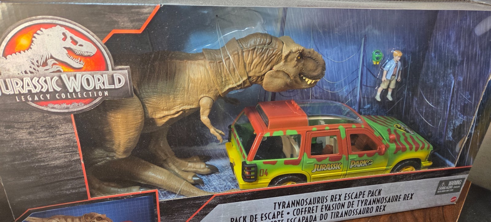 Jurassic World Legacy Collection Tyrannosaurus Rex Escape Pack Action Figure-NEW