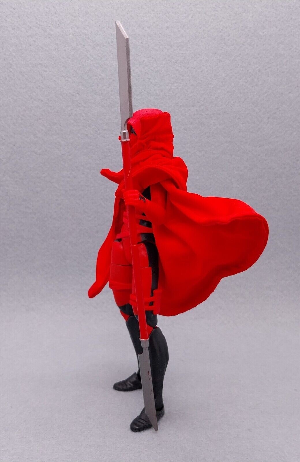 SU-C-RW: 1/12 Red Wired Cloak Cape for Marvel Legends Red Widow