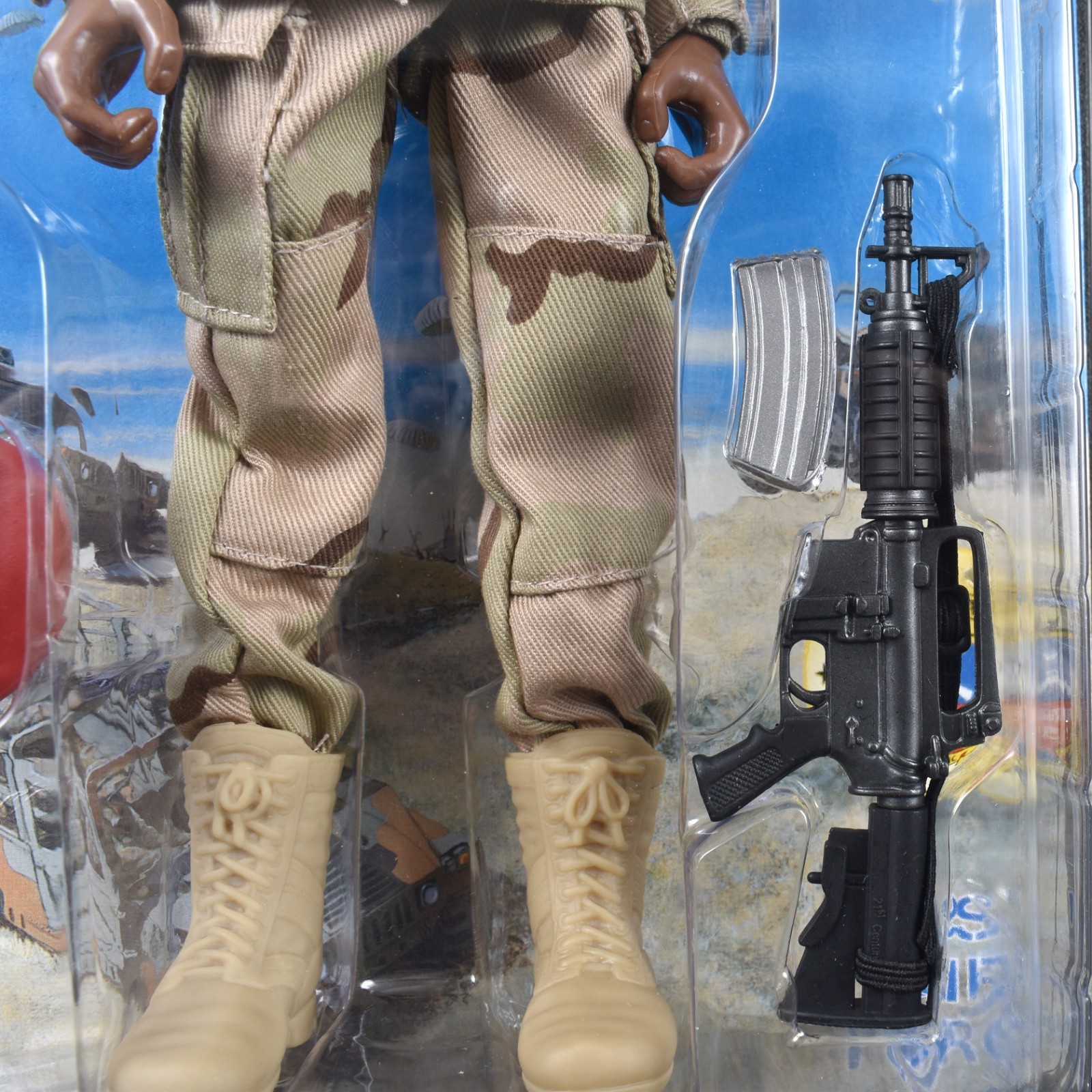 1:6 Ultimate Soldier Combat Controller Desert Camo Uniform AA Black 1999 Figure