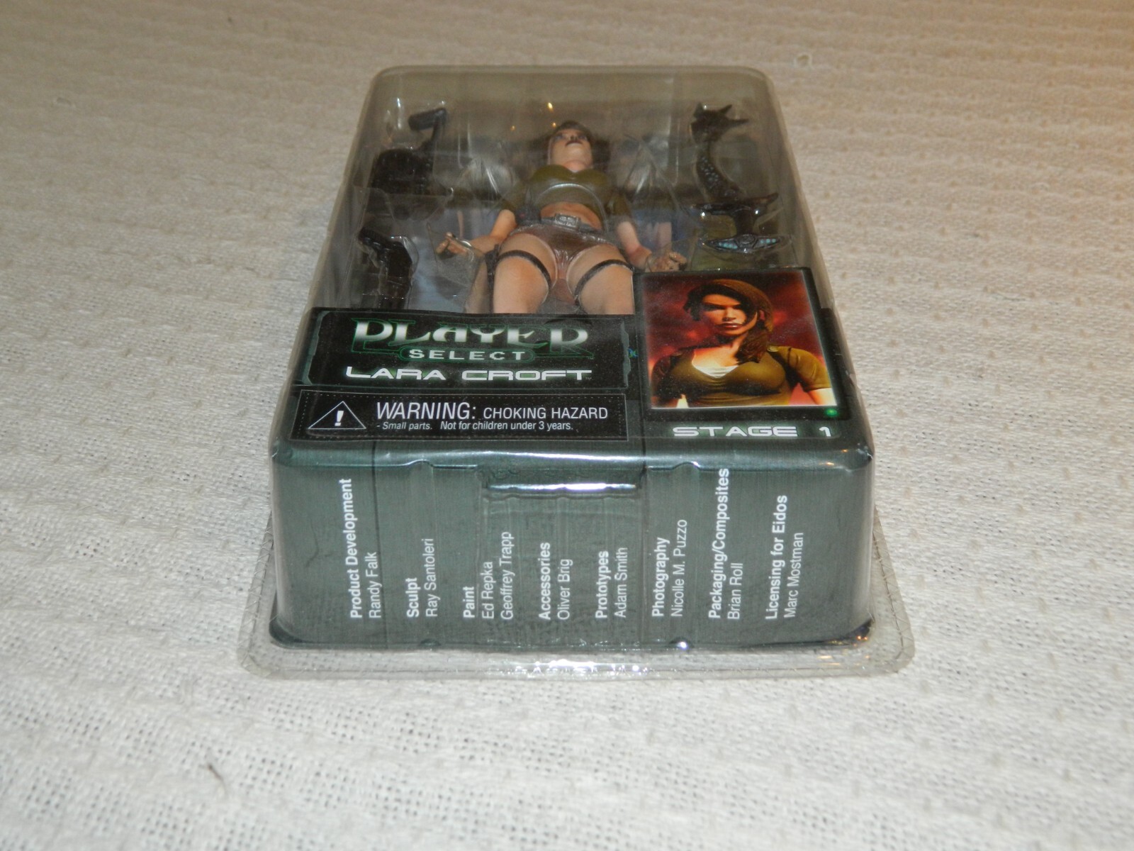 Tomb Raider Lara Croft Player Select Stage 1 Figure 2006 NECA NEW