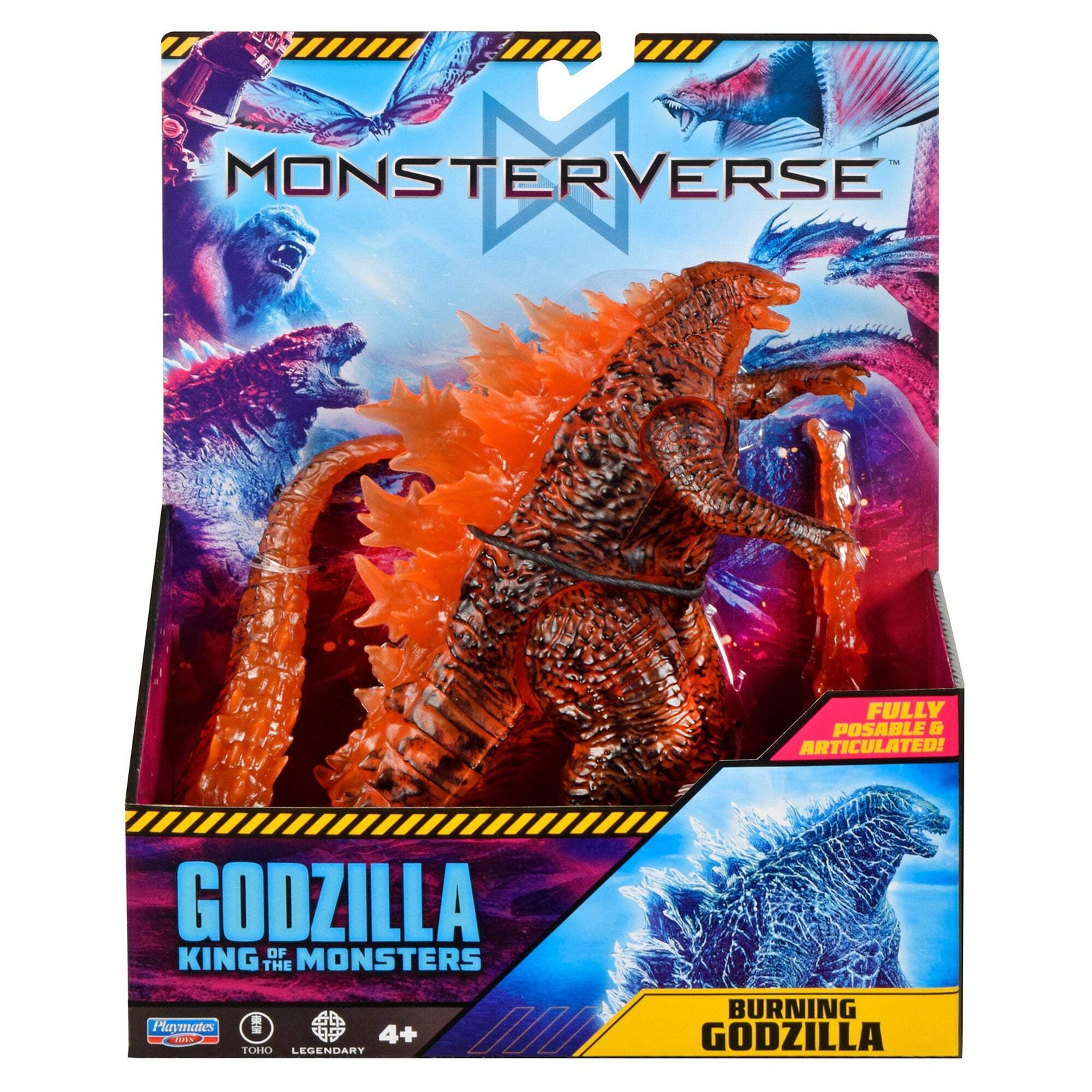 Monsterverse Godzilla King of the Monsters Basic Action Figure – Burning Godzill