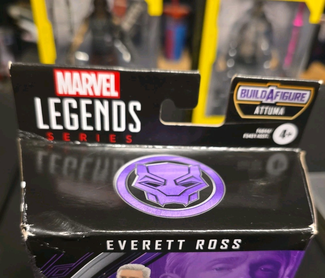 Hasbro Marvel Legends Black Panther Everett Ross 6″ Action Figure New
