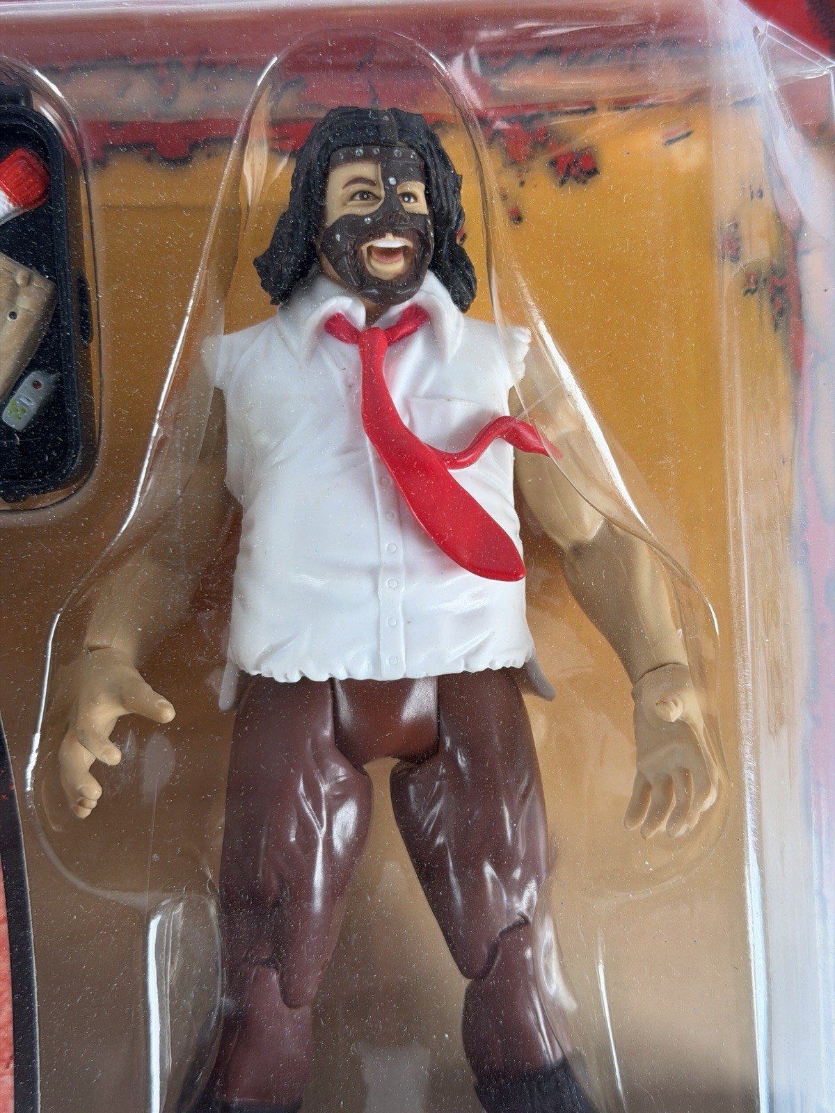 WWF WWE JAKKS PACIFIC RAW HEAT- MANKIND New In Package