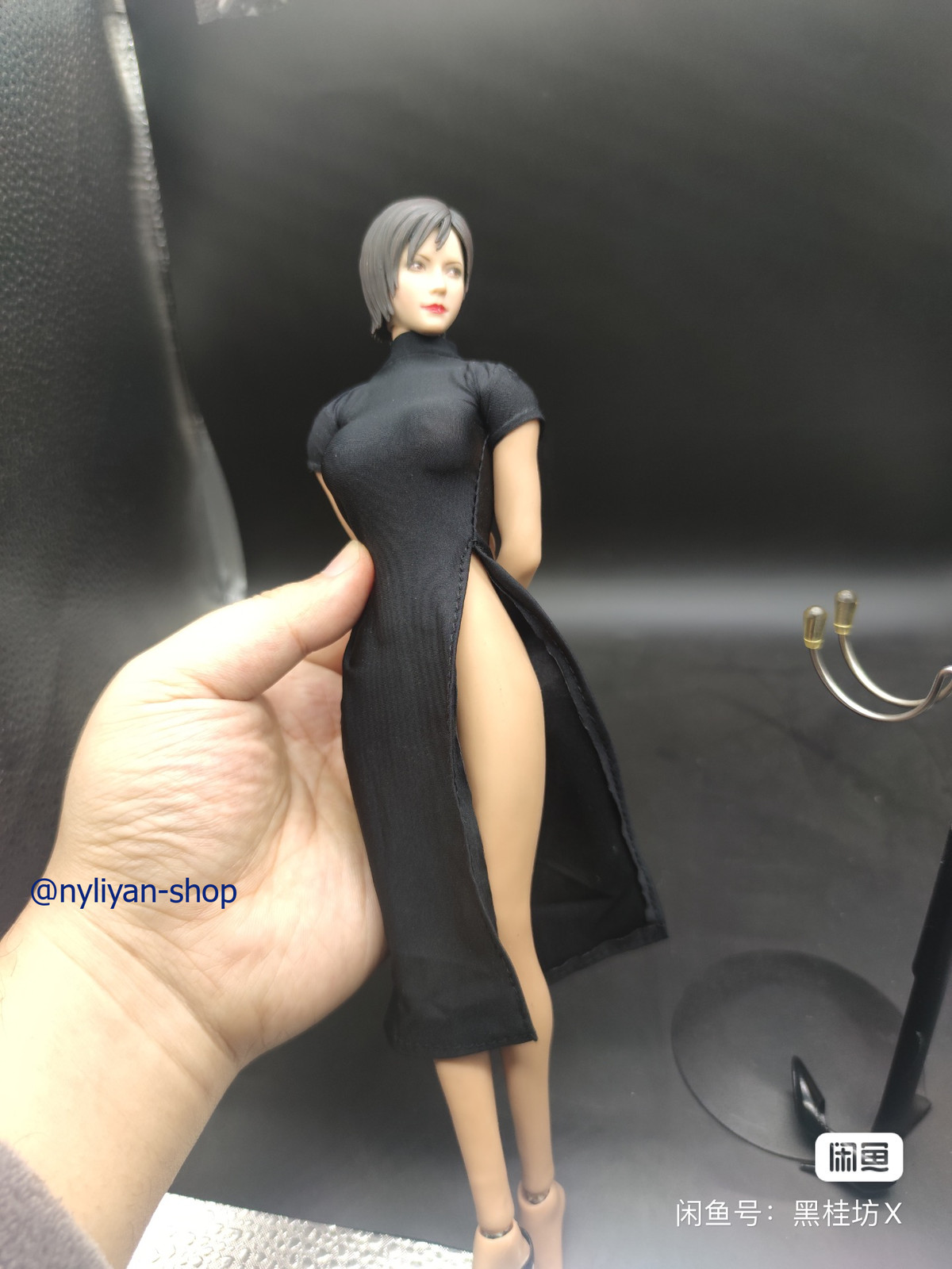 1/6 Female Sexy Cheongsam Skirt Dress Clothes Model For 12″PH TBL Figure Doll
