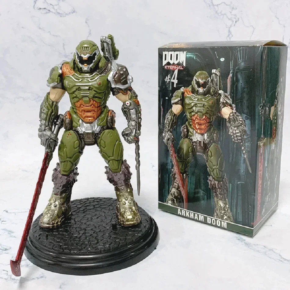 21cm Doom Slayer Eternal Action Figure Collectible PVC Model Statue DOOM Game Fi