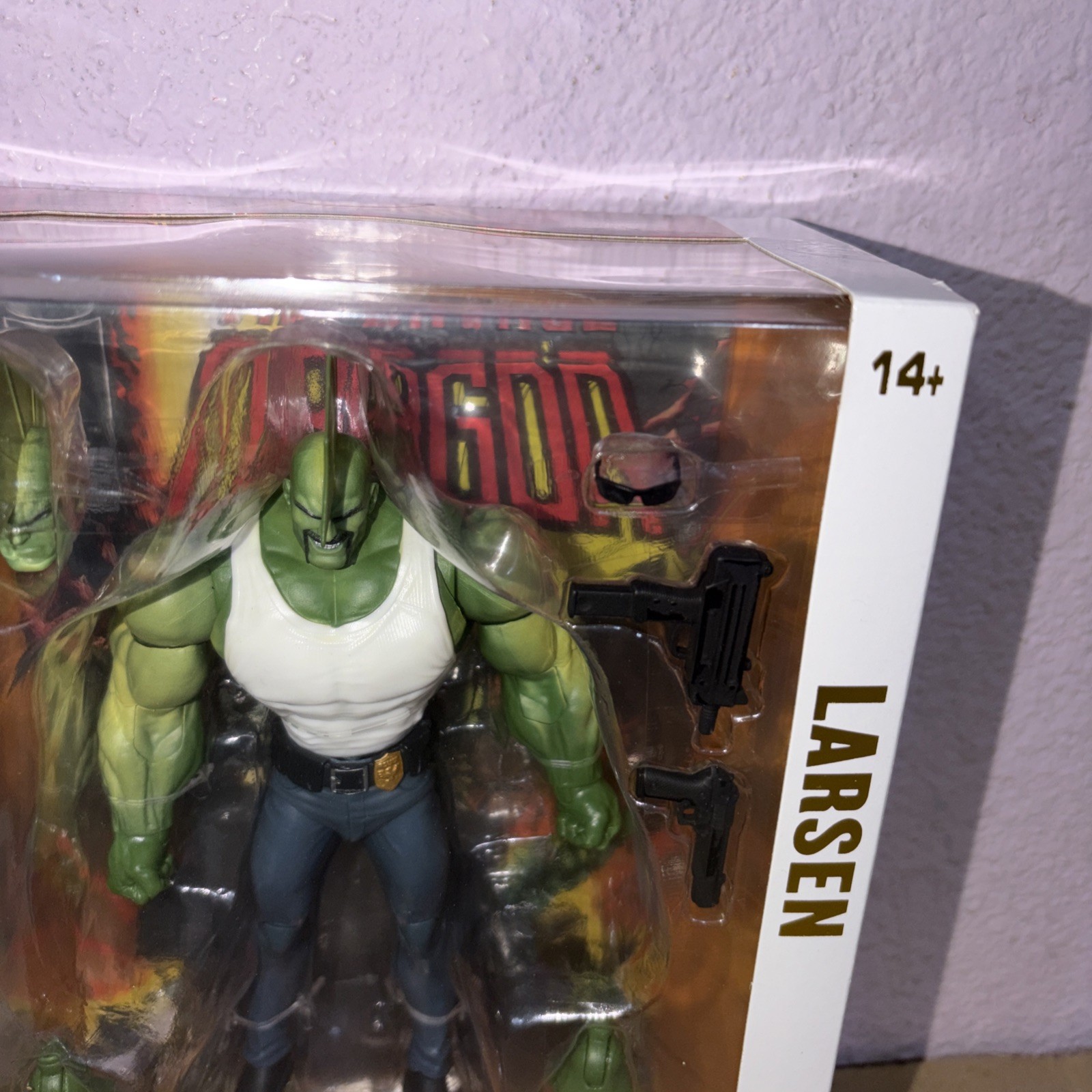 McFARLANE IMAGE COMICS FOUNDERS LARSEN SAVAGE DRAGON ELITE EDITION 7″ FIGURE NEW