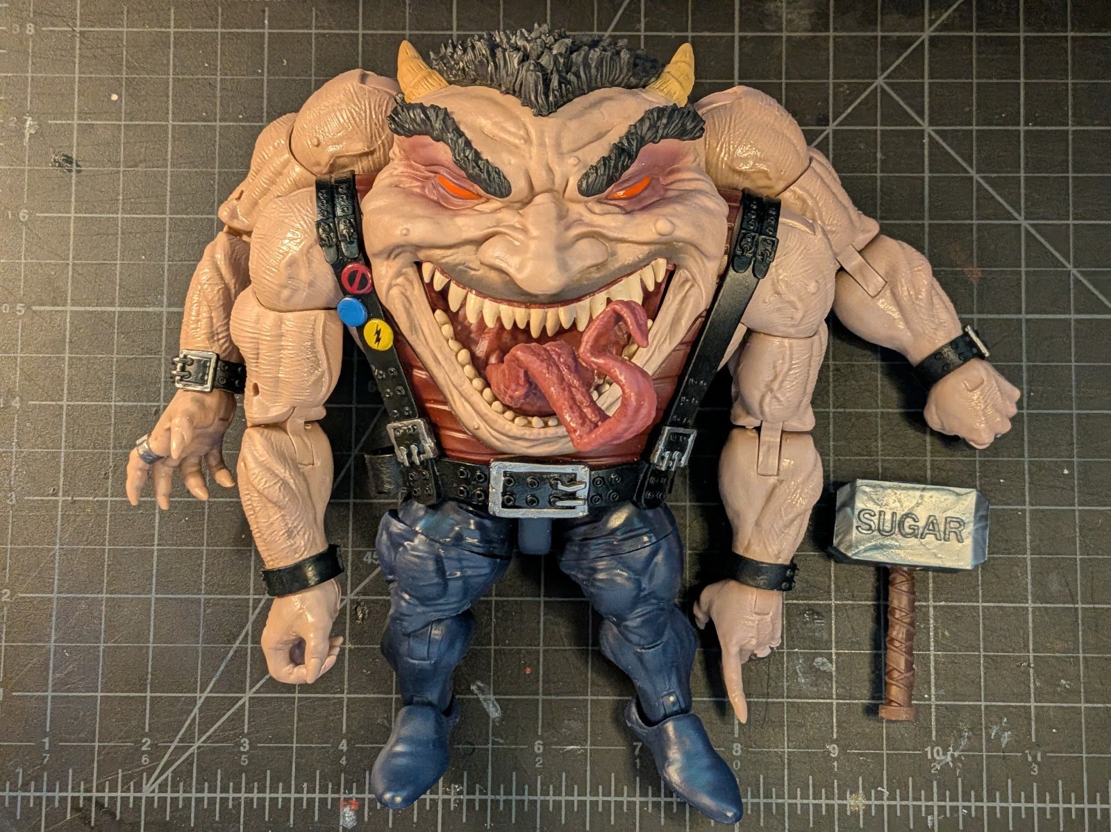 Marvel Legends 6″ X-Men AOA Age of Apocalypse SUGAR MAN BAF Complete w/Hammer