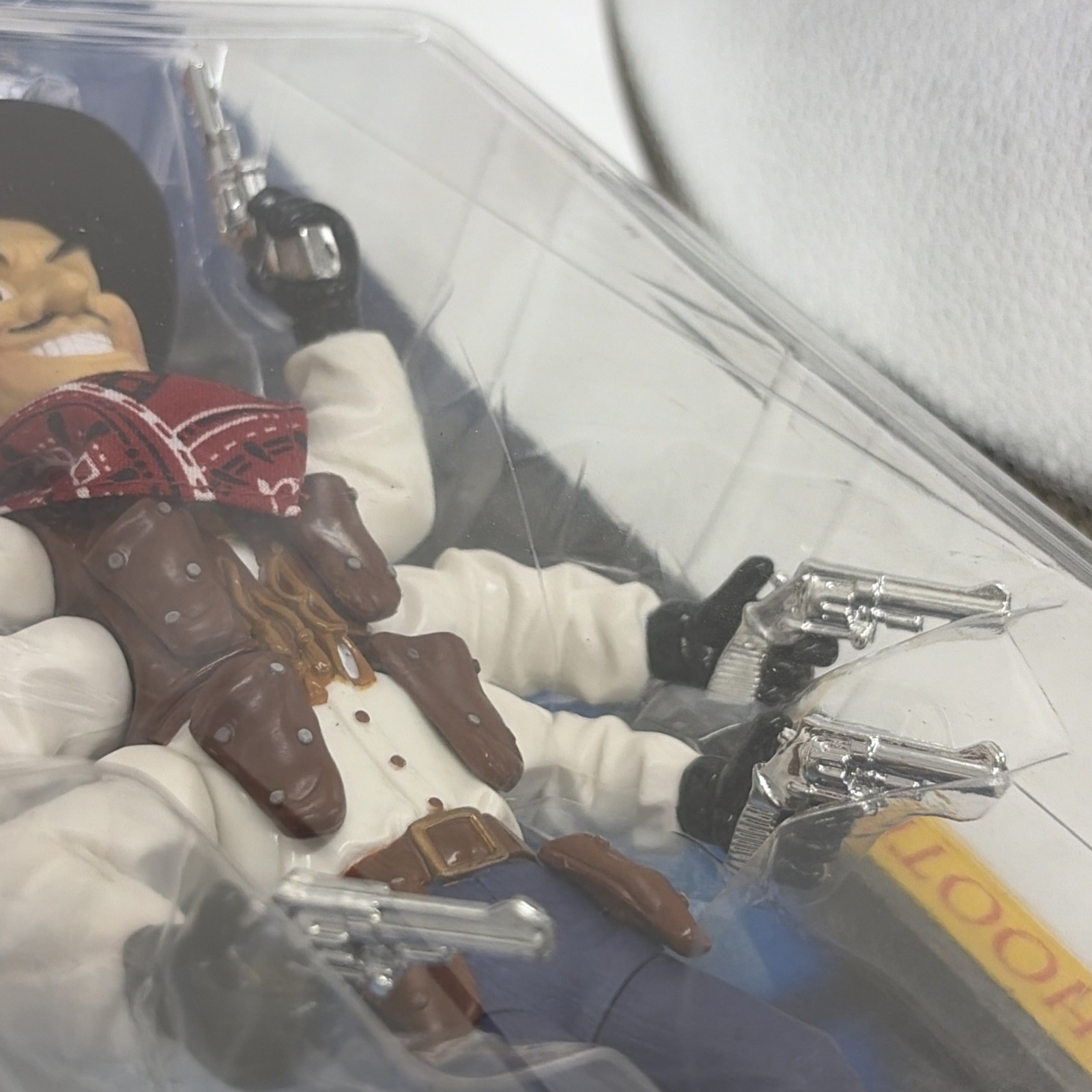 Puppet Master six shooter Figure silver accessories, rare Full Moon Toys sealed