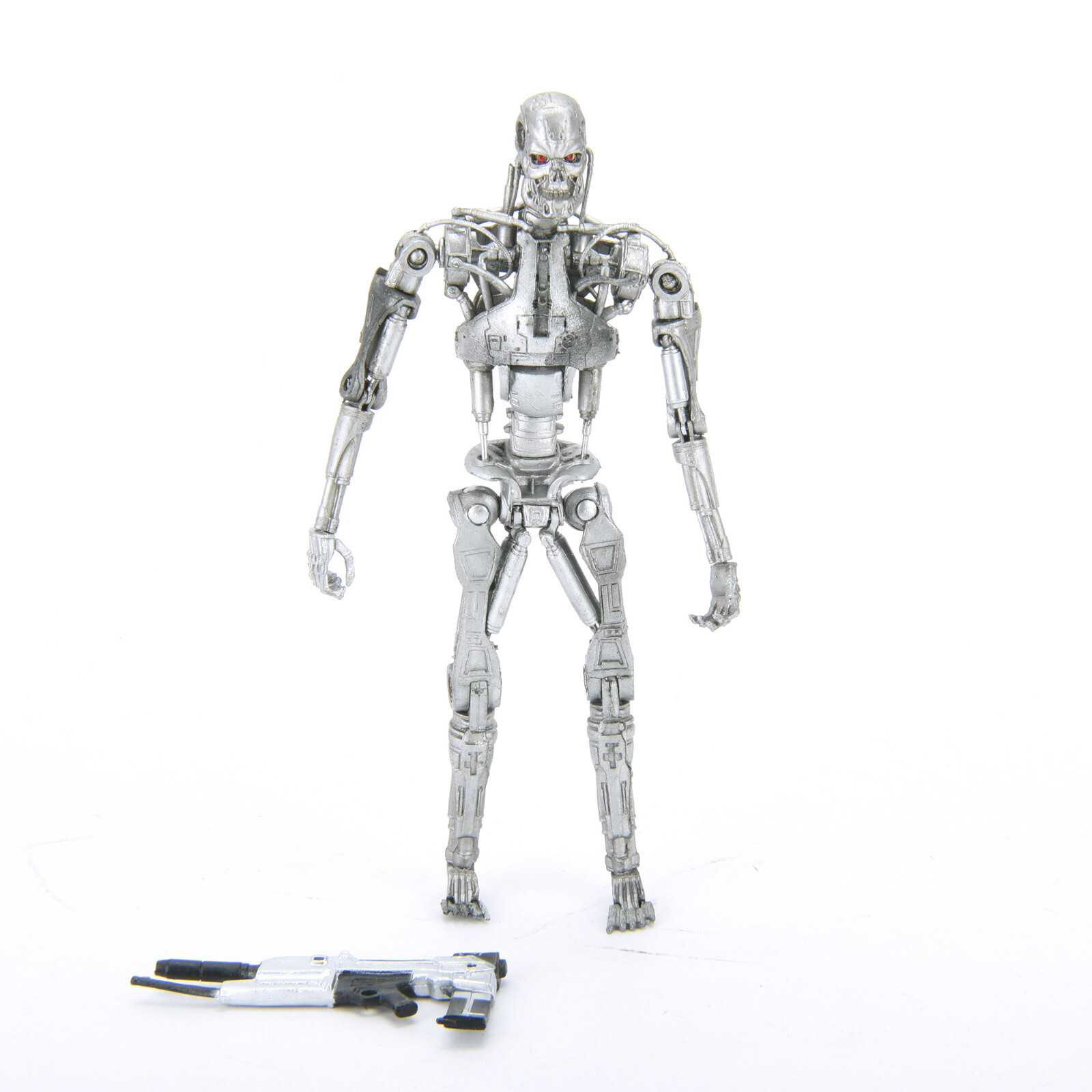 The Terminator 2 Endoskeleton Arnold Schwarzenegger T-800 Action Figures Toys