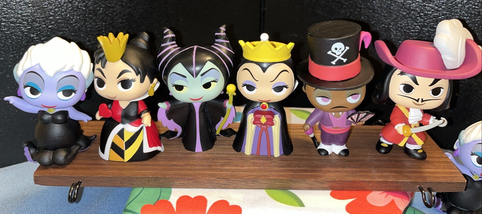 Funko Mystery Minis Disney Villains Lot of 6 Maleficent Hook Ursula Facilier +