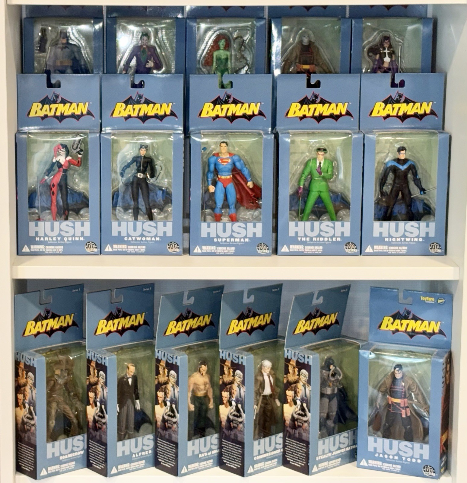 DC Direct Batman Hush Action Figure Wave 1 2 & 3 & Jason Todd Toyfare Excl. NIB