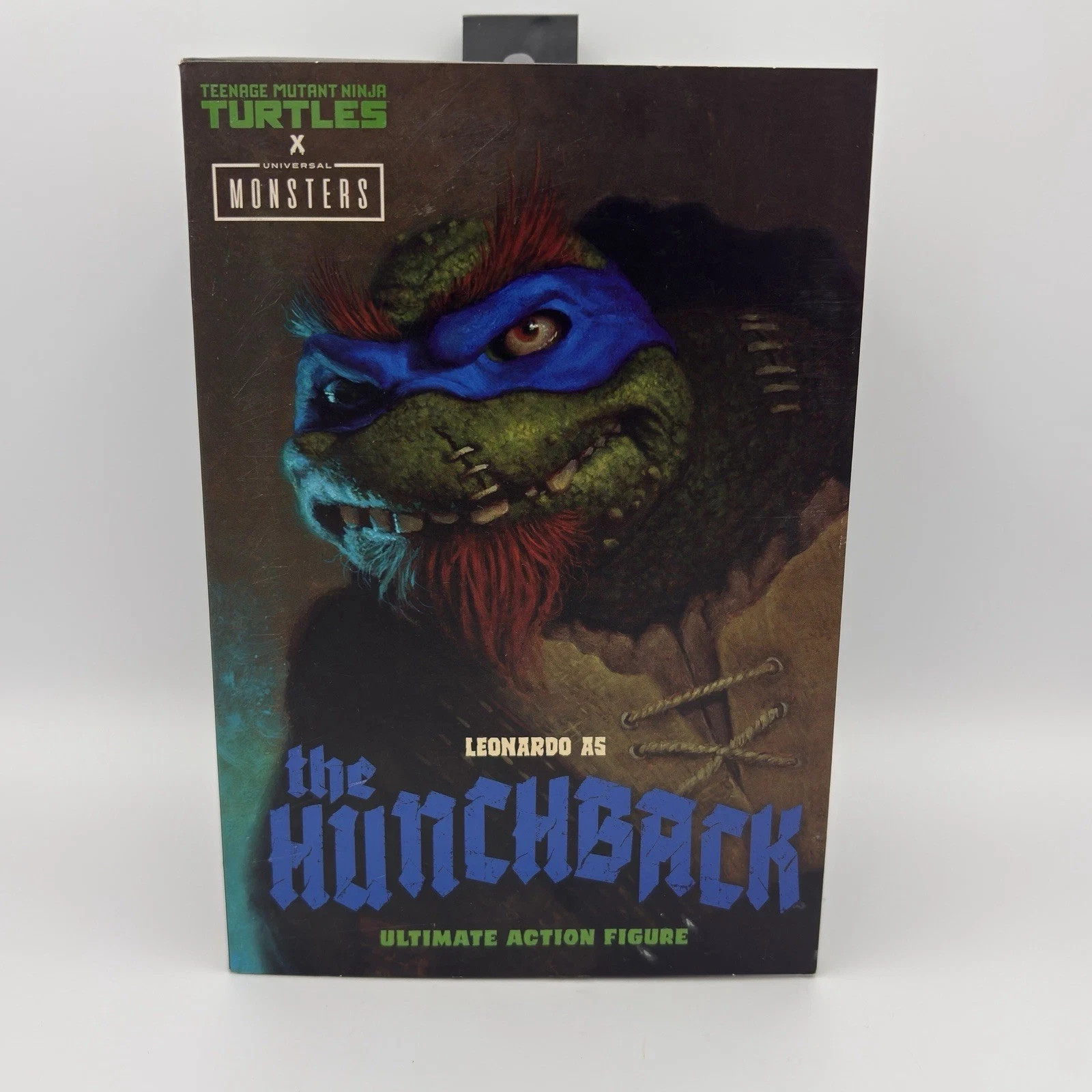 NECA Monsters x TMNT Teenage Mutant Ninja Turtles Leonardo Leo As The Hunchback