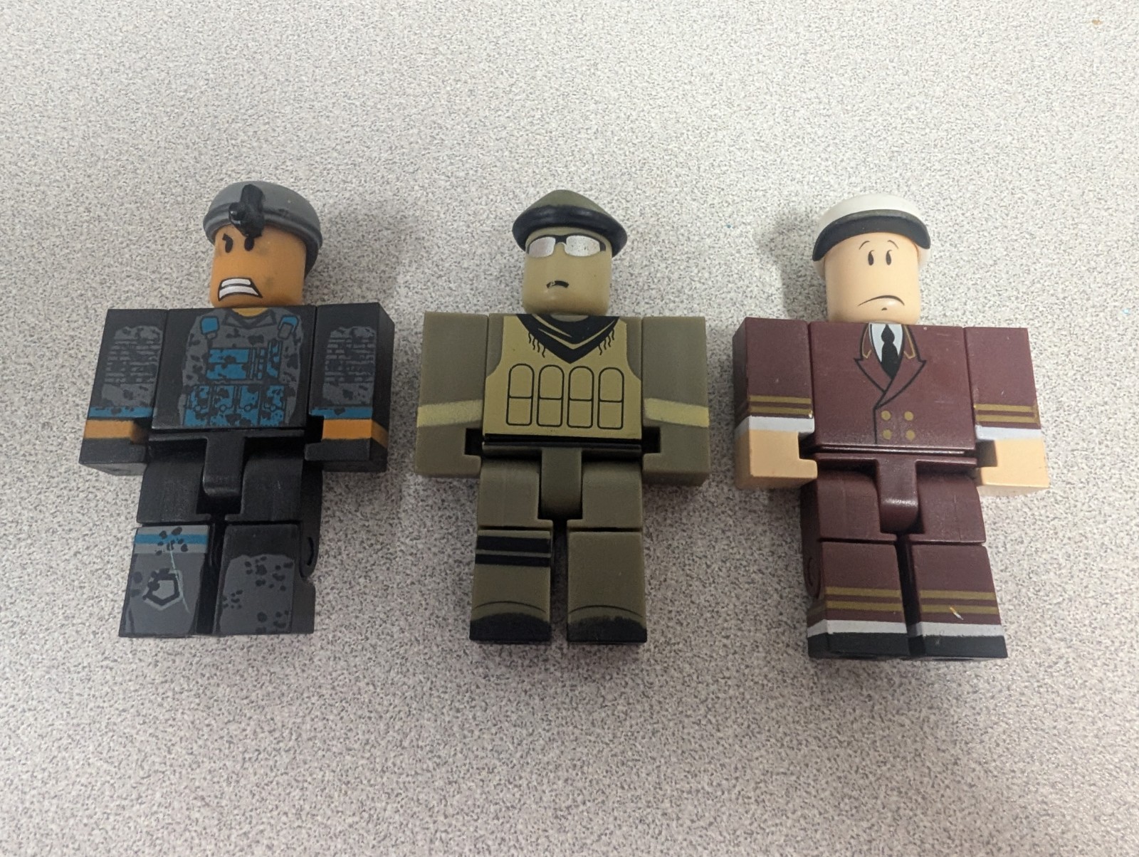 R0BL0X Toys Action Figures Lot Of 3 NO CODES