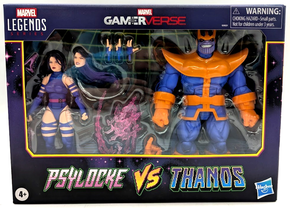 *NEW* Marvel Legends Series Gamerverse Psylocke vs. Thanos