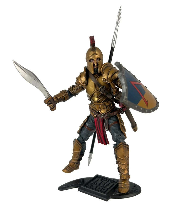Leonidas v3 Vitruvian Hacks Action Figure 3 3/4″ Boss Fight Studio 1:18 Scale