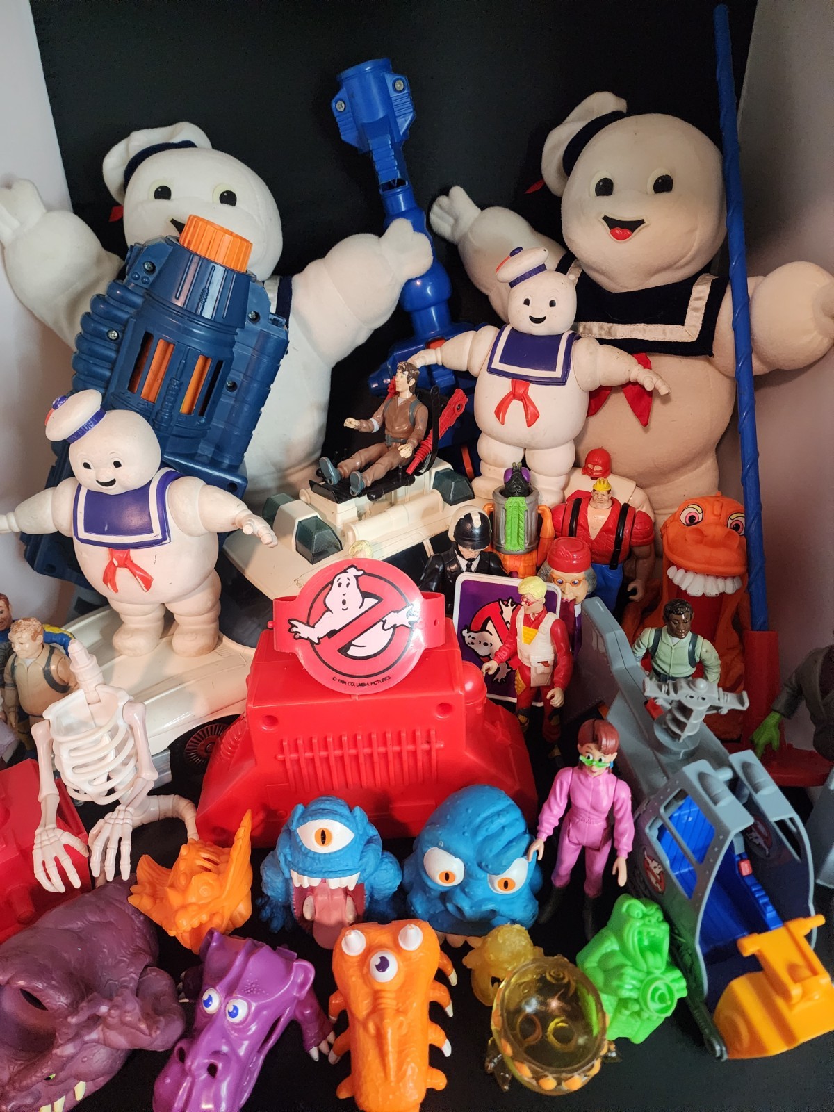 Vintage 1980’s Era Ghostbusters Toy Lot 40+ Items!!! Please See All Photos!
