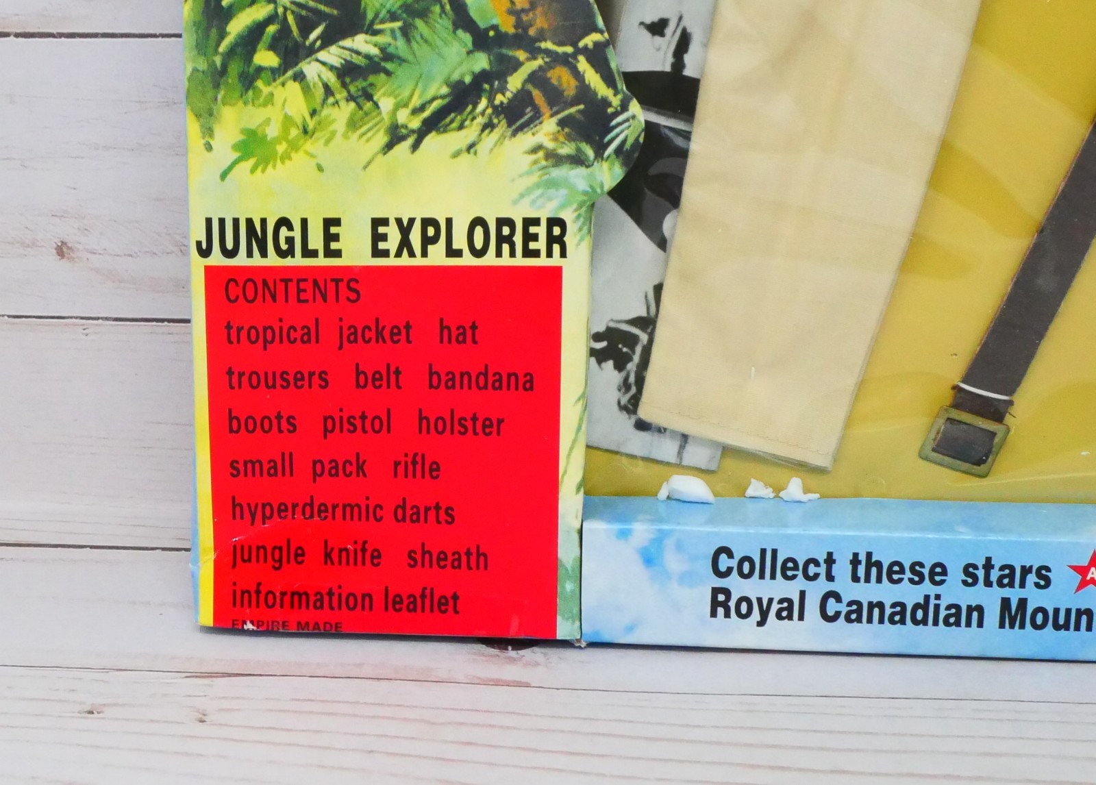 Palitoy Action Man Soldier 35005, Jungle Explorer Uniform Set, 2008, Sealed