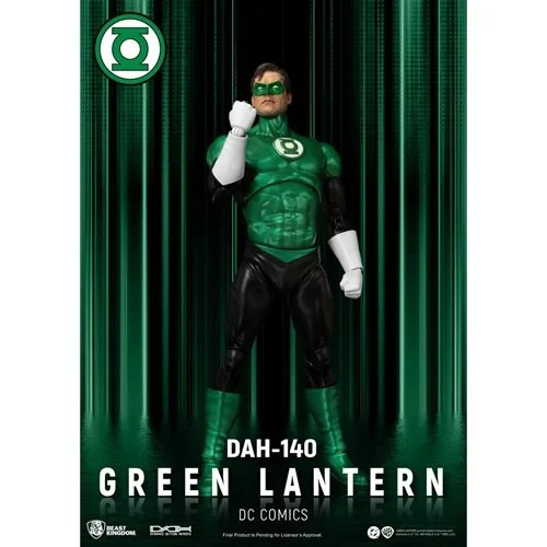 Beast Kingdom DC Green Lantern DAH-140 Dynamic 8-Ction Heroes A Figure In Hand