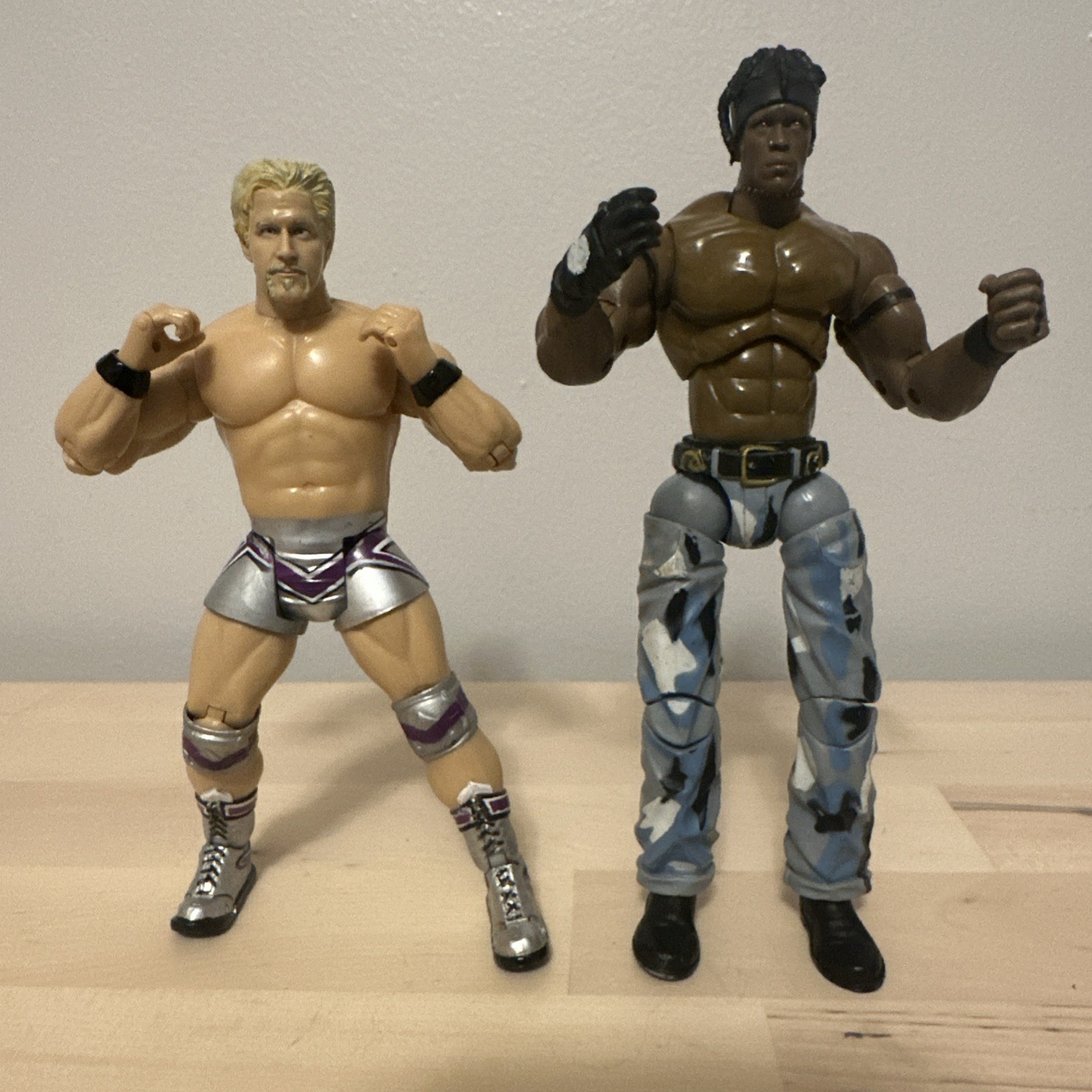 TNA Impact Jeff Jarrett Series 1 And Ron Killings Series 2 Marvel Toybiz Lot