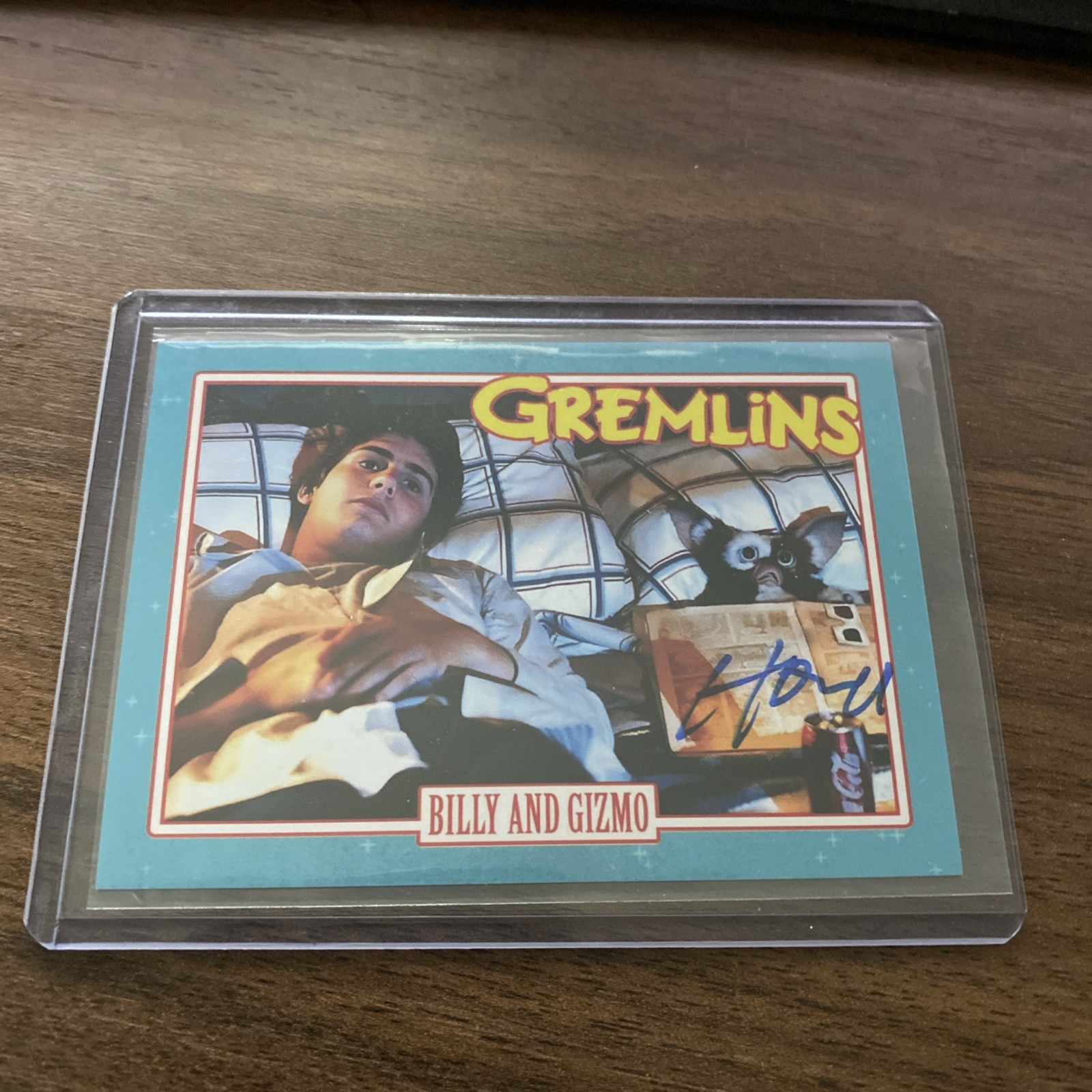 Gremlins Gizmo Trading Card Signed by Howie Mandel