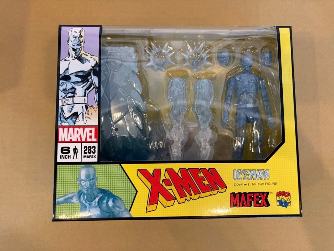 MEDICOM TOY MAFEX No.283 ICEMAN COMIC Ver. X-MEN Figure
