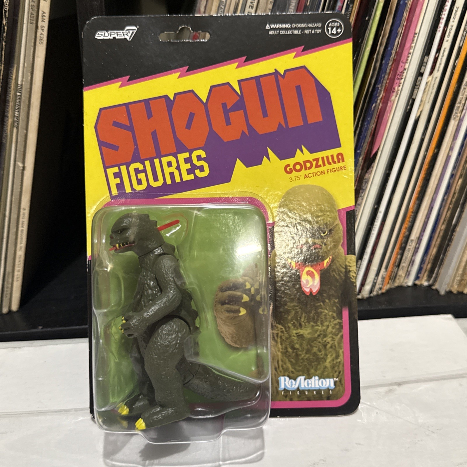 Super7 Reaction Shogun Figure Godzilla 3.75” Action Figure Toho