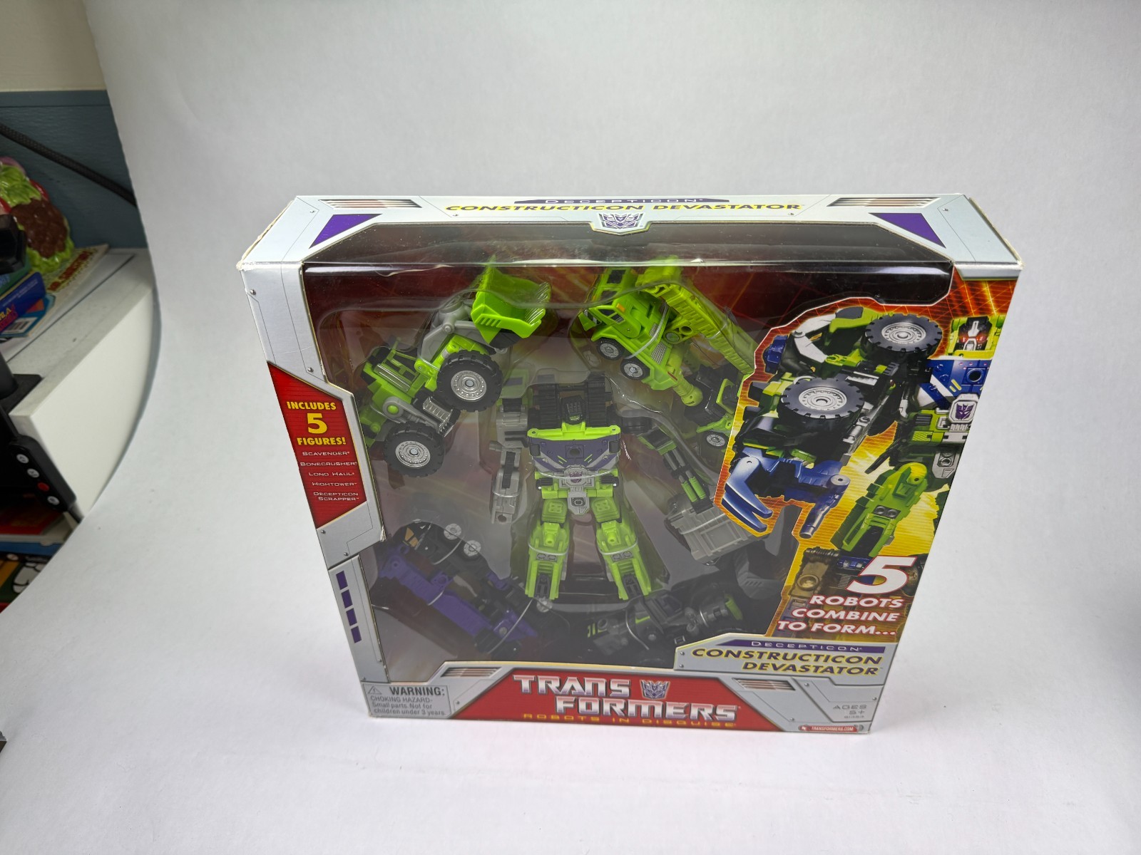 Devastator Transformers RID Robots In Disguise Figure New NIB 2006 Hasbro