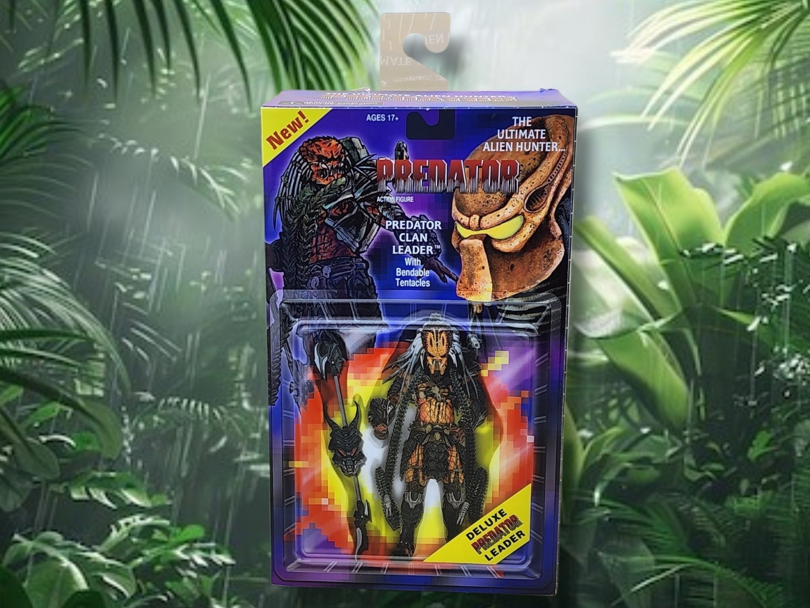 2016 NECA Predator Deluxe Clan Leader Kenner Retro Stylized 8.5″ Figure Sealed