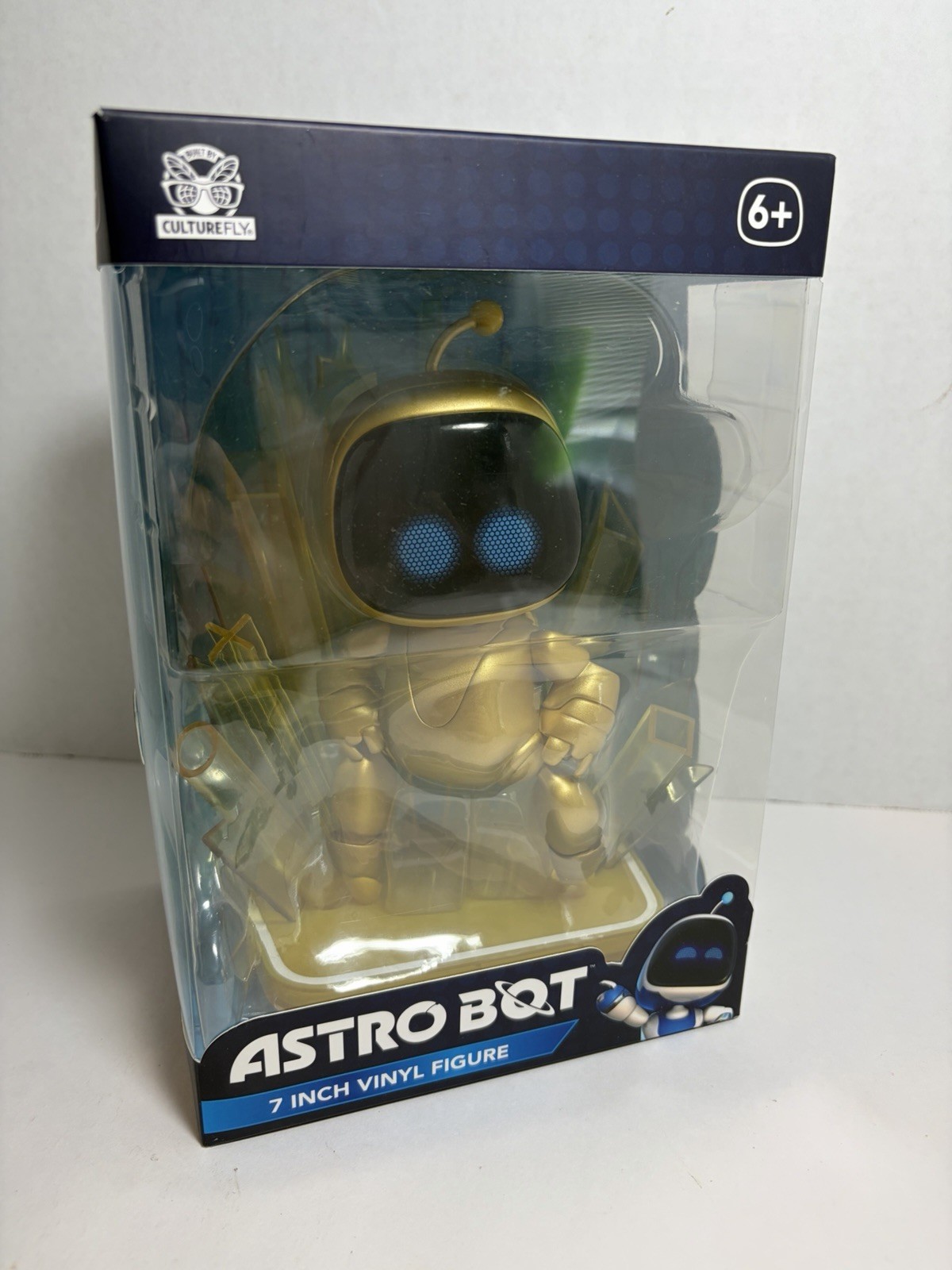 Astro Bot Gold Vinyl Figure 7-Inch by CultureFly – Limited Edition – New Sealed