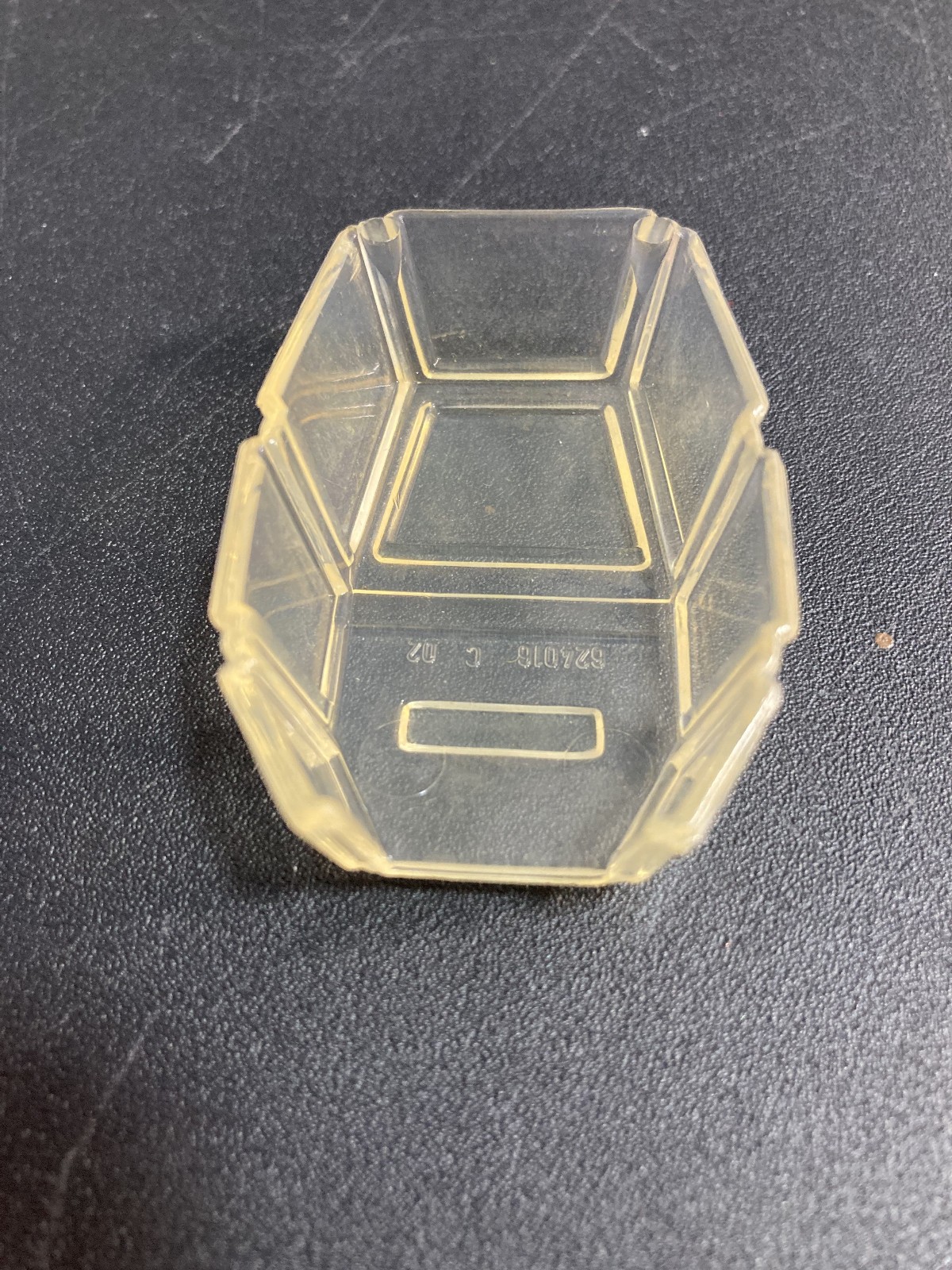 STAR WARS Twin Pod Cloud Car 1980 KENNER Cockpit Canopy Glass Part only