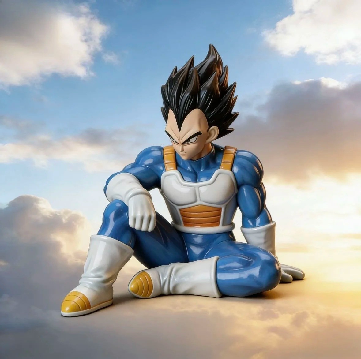 Dragon Ball Z Vegeta Figure 27cm PVC Anime GK Statue Collectible Model