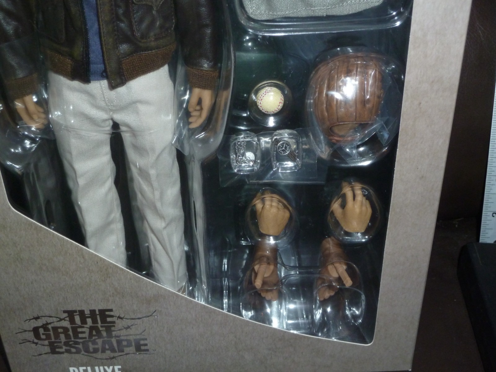 STEVE MCQUEEN CAPT VIRGIL HILTS THE GREAT ESCAPE DELUXE STAR ACE 1/6TH SCALE
