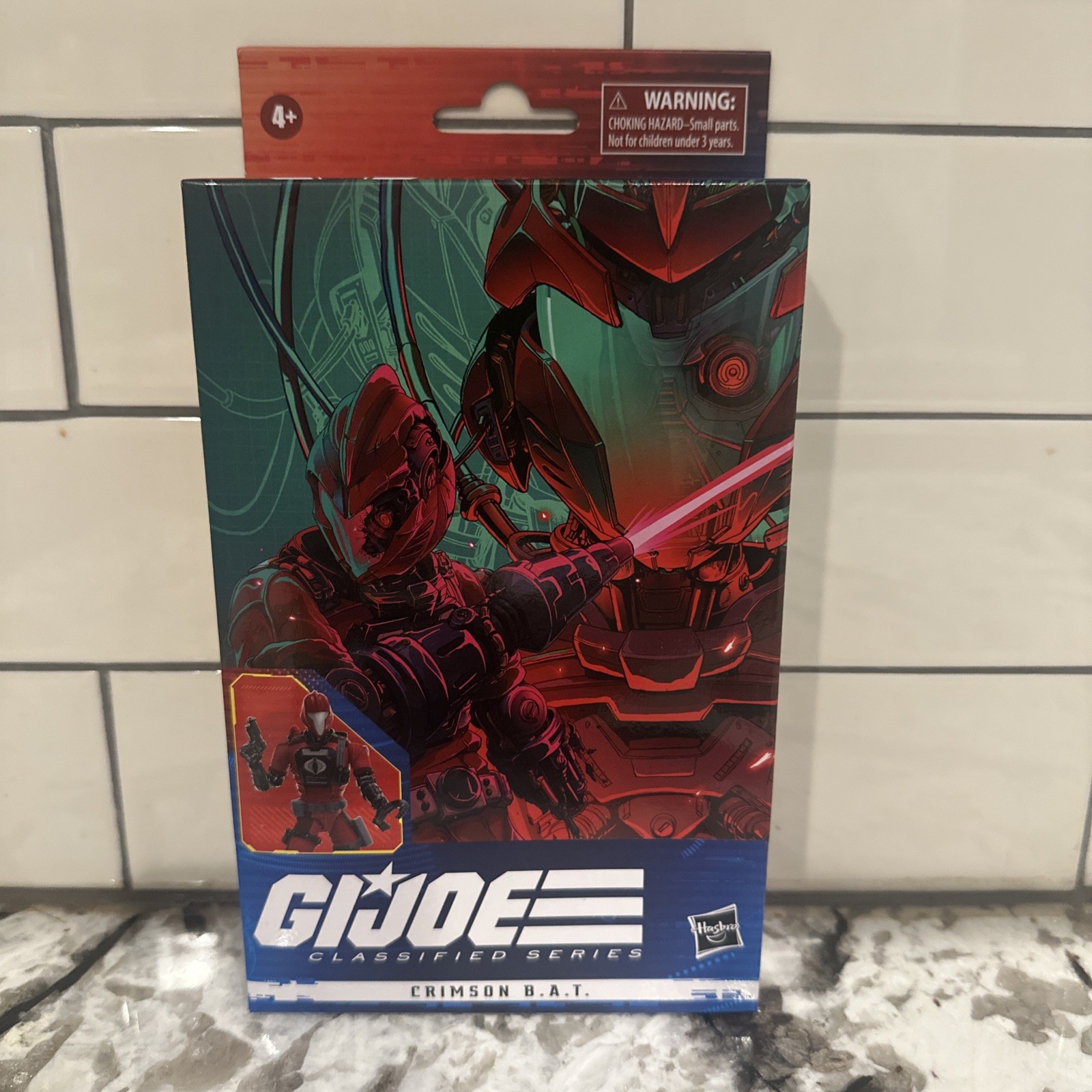 GI Joe #60 Crimson BAT 6″ Scale Action Figure Classified Series Hasbro