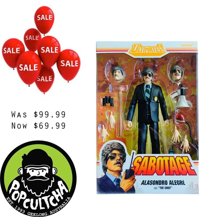 Beastie Boys: Sabotage – Alasondro Alegre as “The Chief” 7″ Scale Action Figure