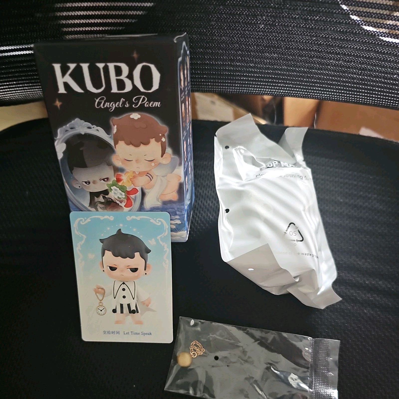 KUBO Angel’s Poem Series Blind Box Figures Toy Confirmed-LET TIME SPEAK