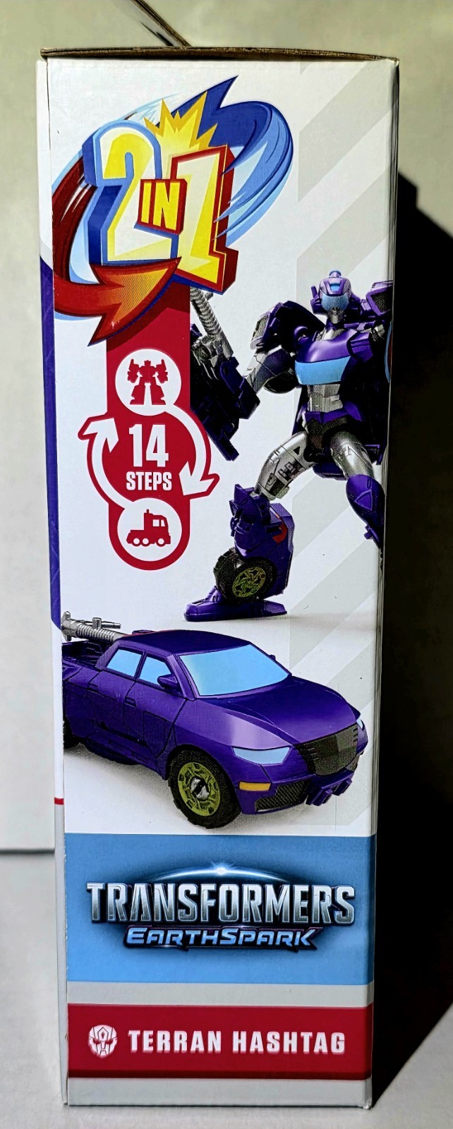 Transformers Earthspark Deluxe Class Terran Hashtag New In Box! Ships Now HTF