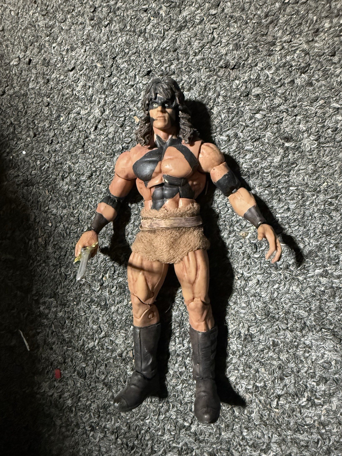 Custom Conan The Barbarian In Theif Paint Figure 1/12 Scale.